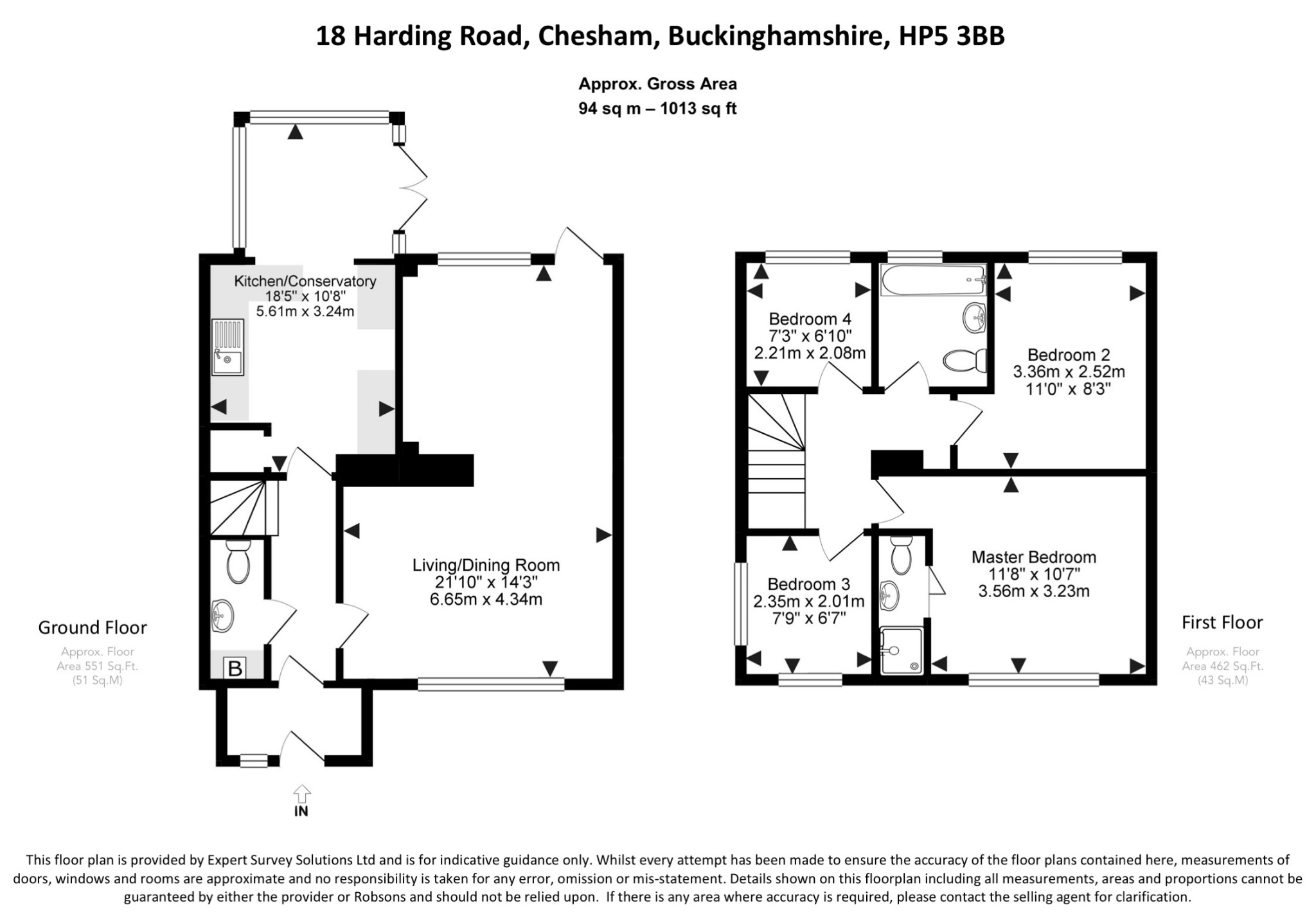 4 Bedrooms Semi-detached house for sale in Harding Road, Chesham HP5