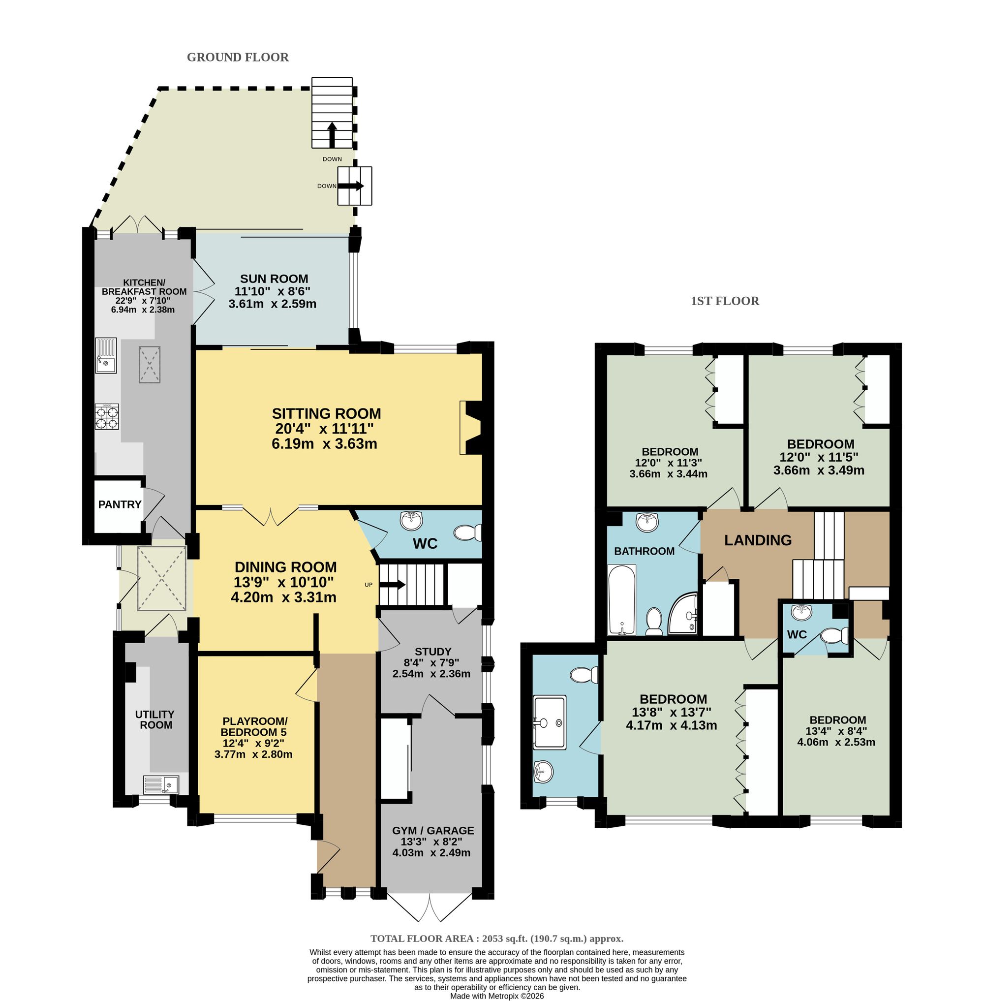 The Wheel House Ray Park Road, Maidenhead floorplan