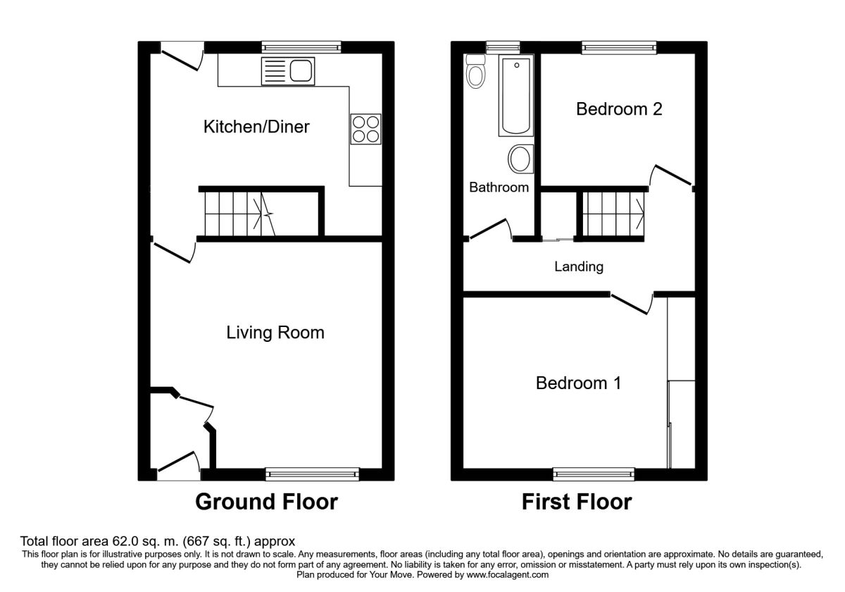 2 Bedrooms Terraced house for sale in Pine Street, Radcliffe, Manchester M26