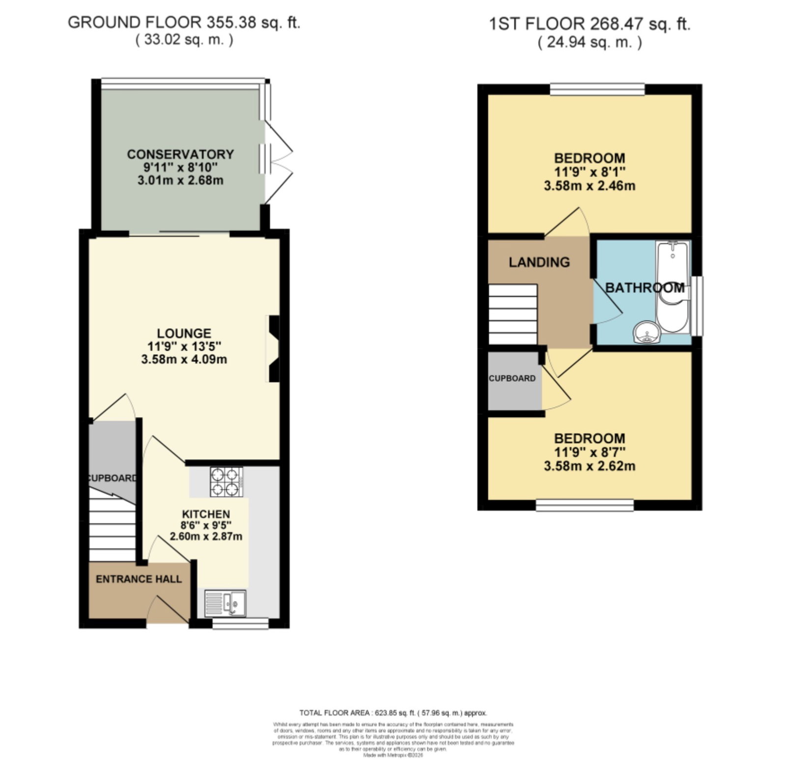 18, Wheeldale, Wigston floorplan