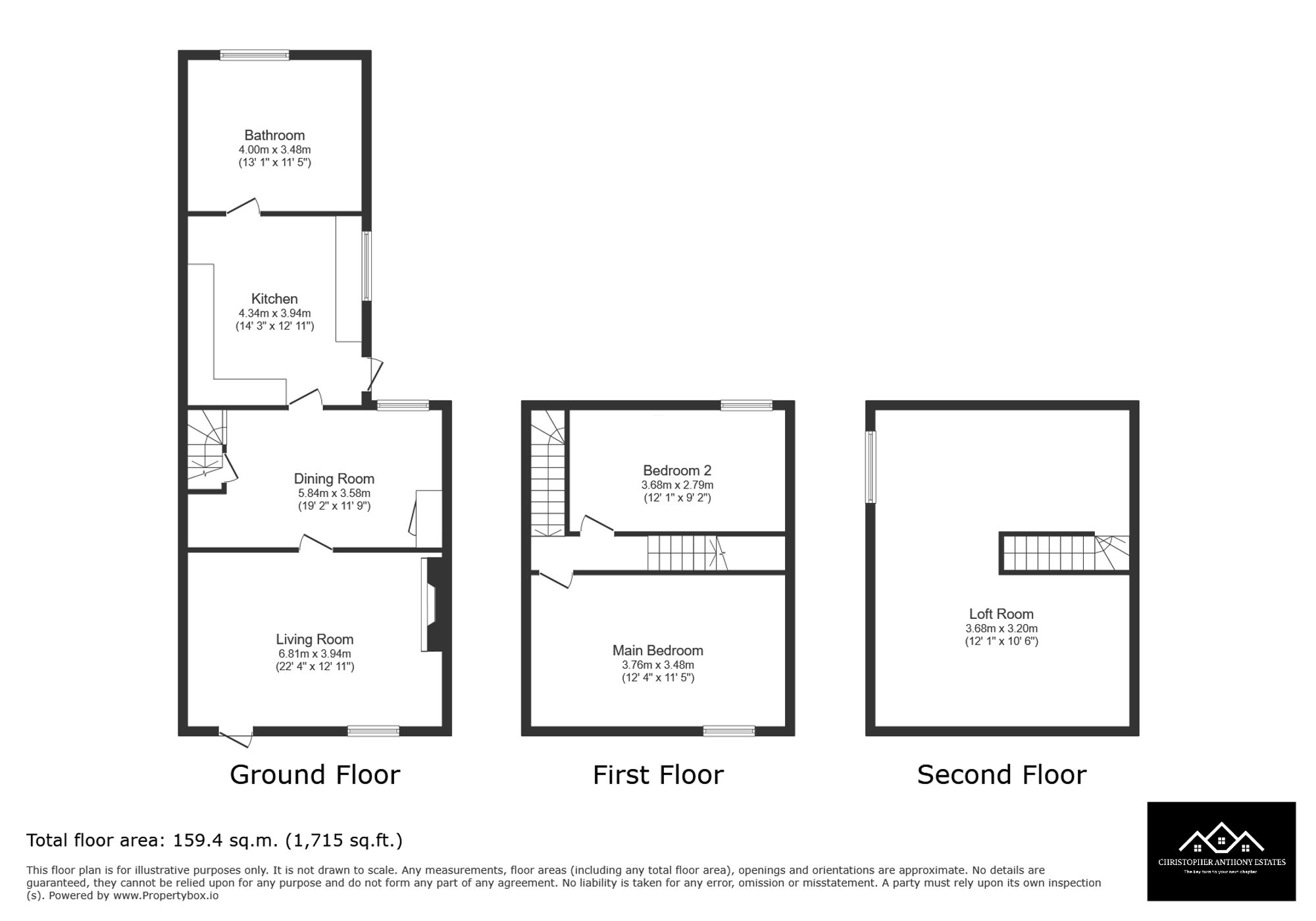 21 Butler Road, Halstead floorplan