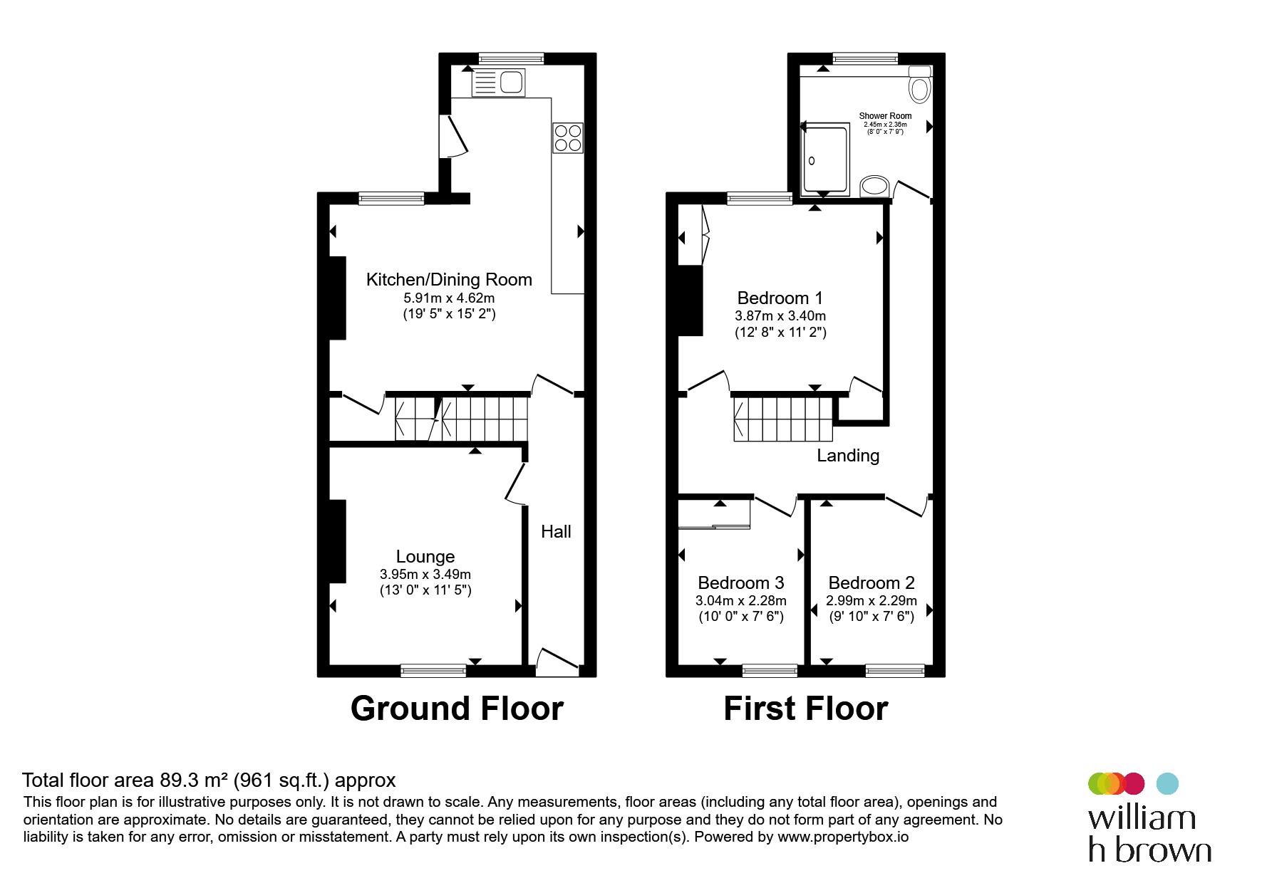 41, Abbey Walk, Halifax floorplan