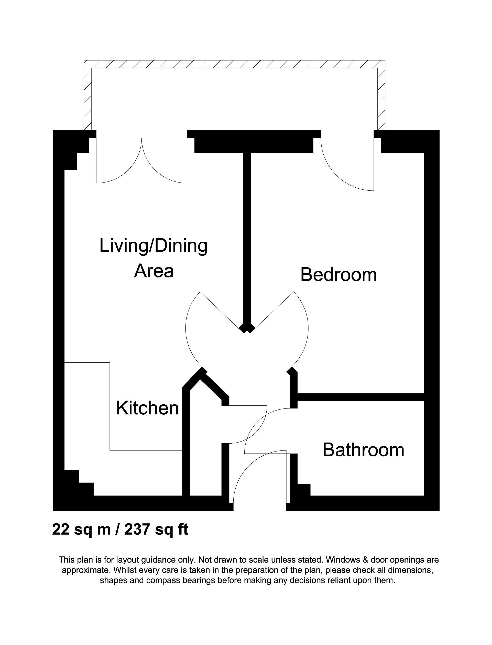 Flat 47, Latitude, 155, Bromsgrove Street, Birmingham floorplan