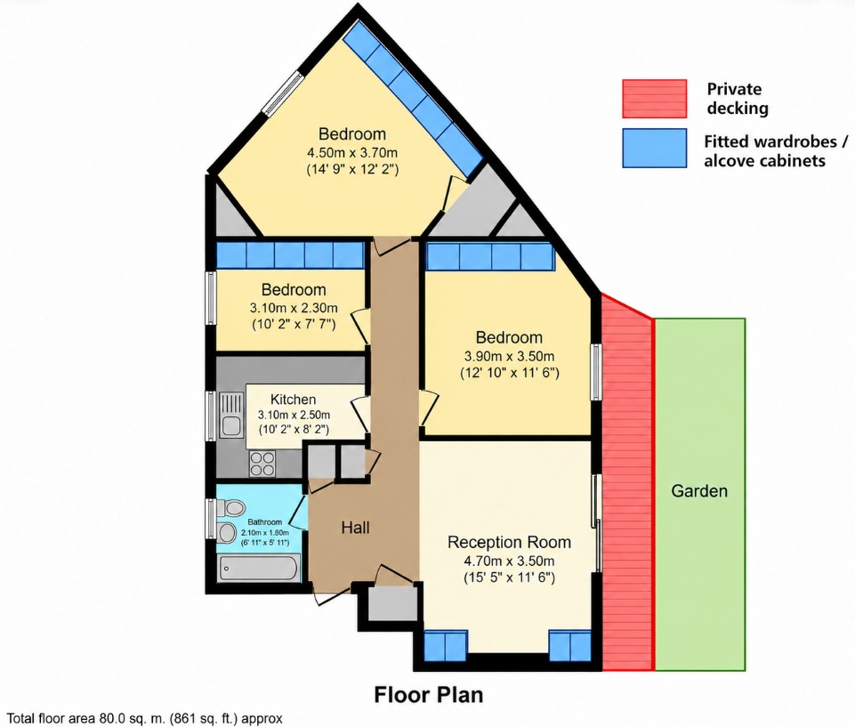 Lakeside Court, London floorplan