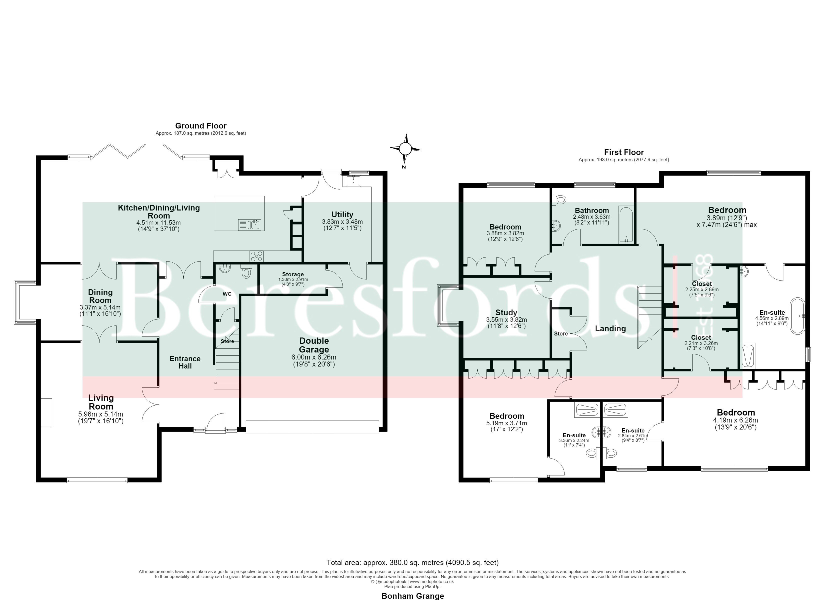 2 Bonham Grange,, Church Road, Upminster floorplan