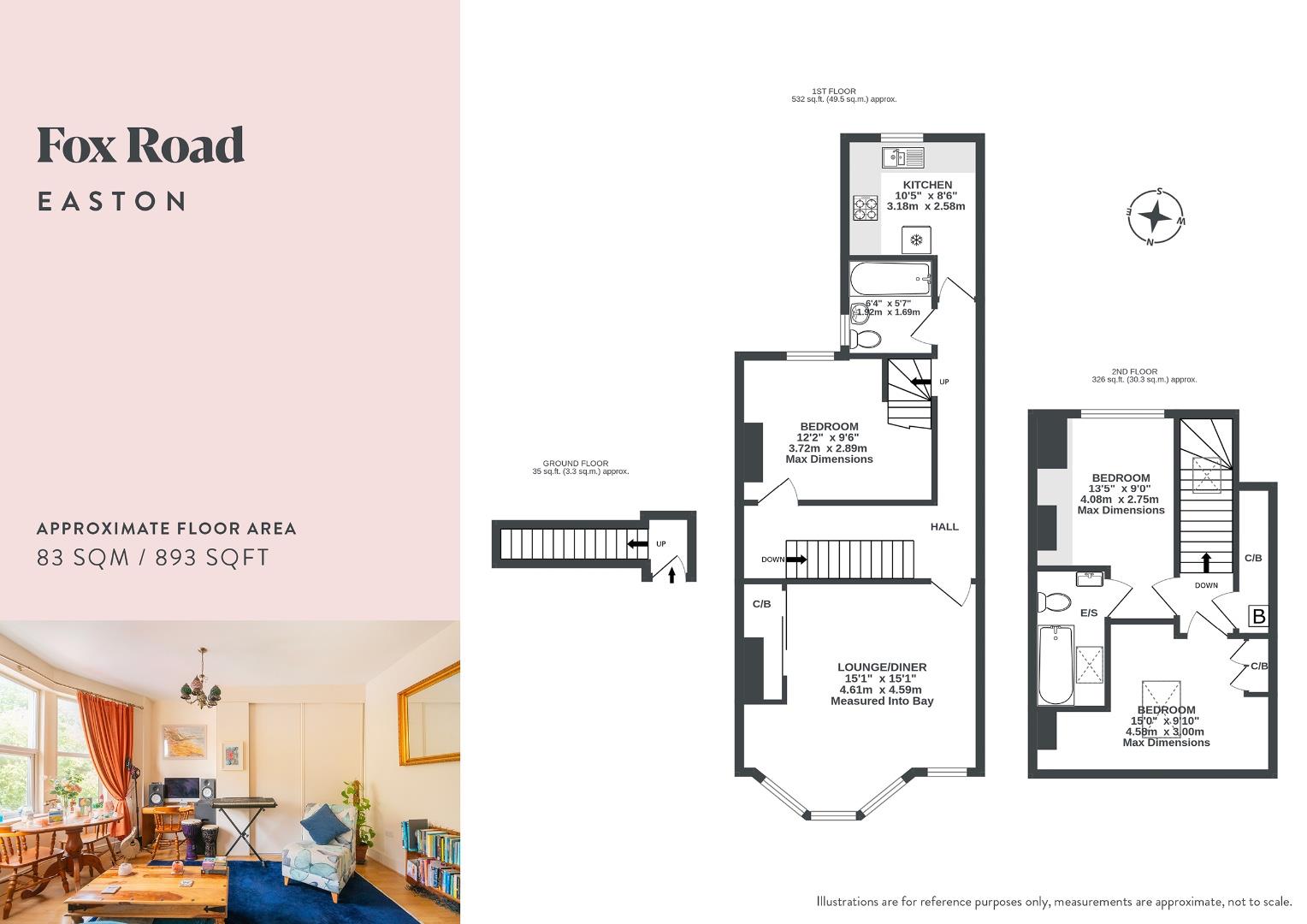70B, Fox Road, Bristol floorplan