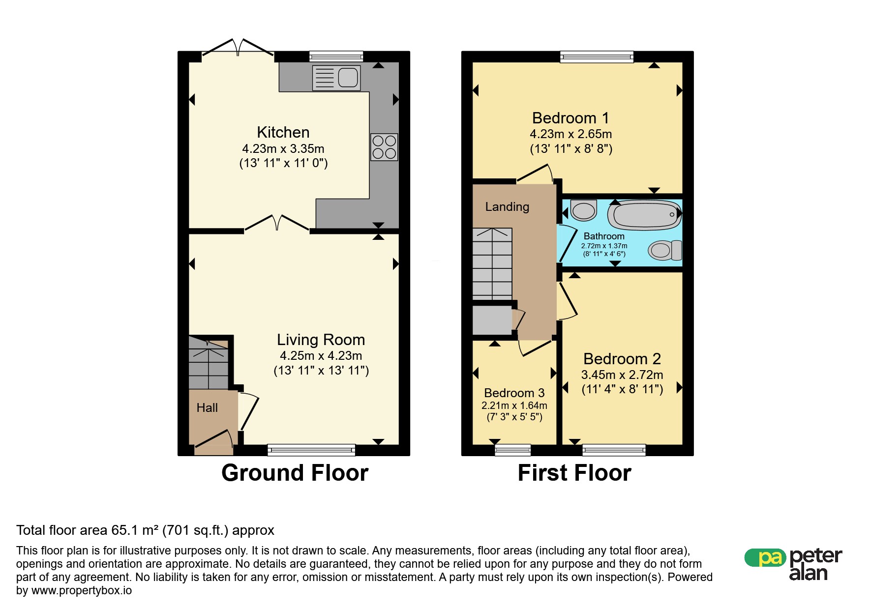 17, Laburnam Way, Chepstow floorplan