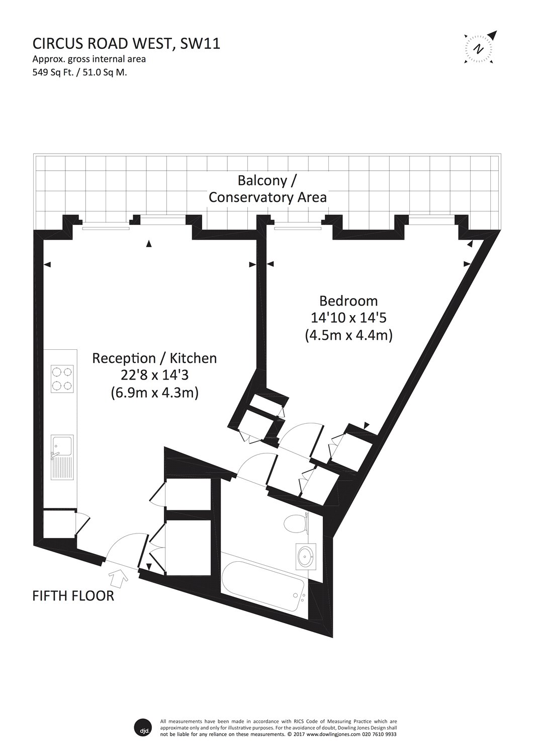 1 Bedrooms Flat to rent in Battersea Power Station, 4 Circus Road West, London SW11