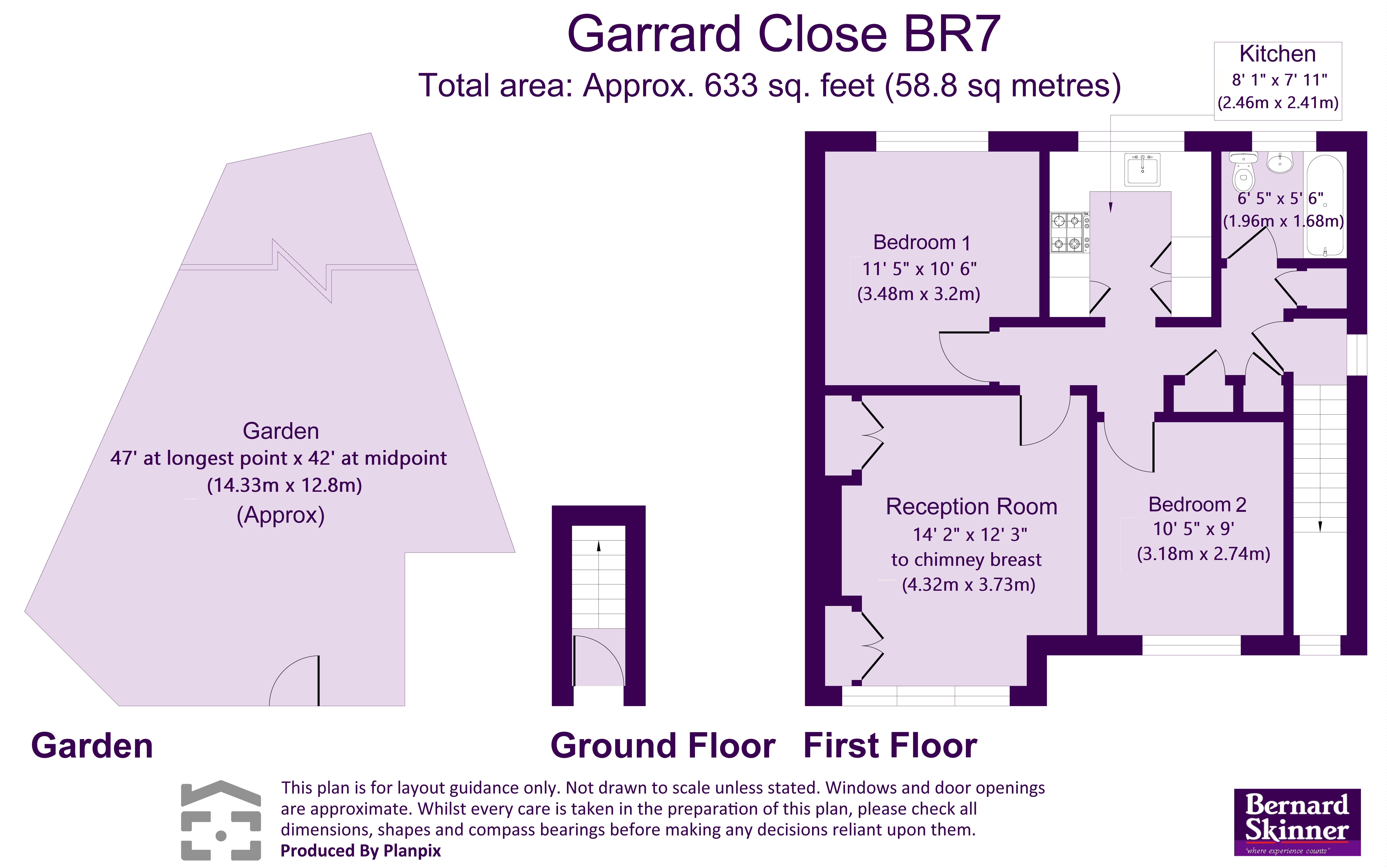 Garrard Close, Chislehurst floorplan