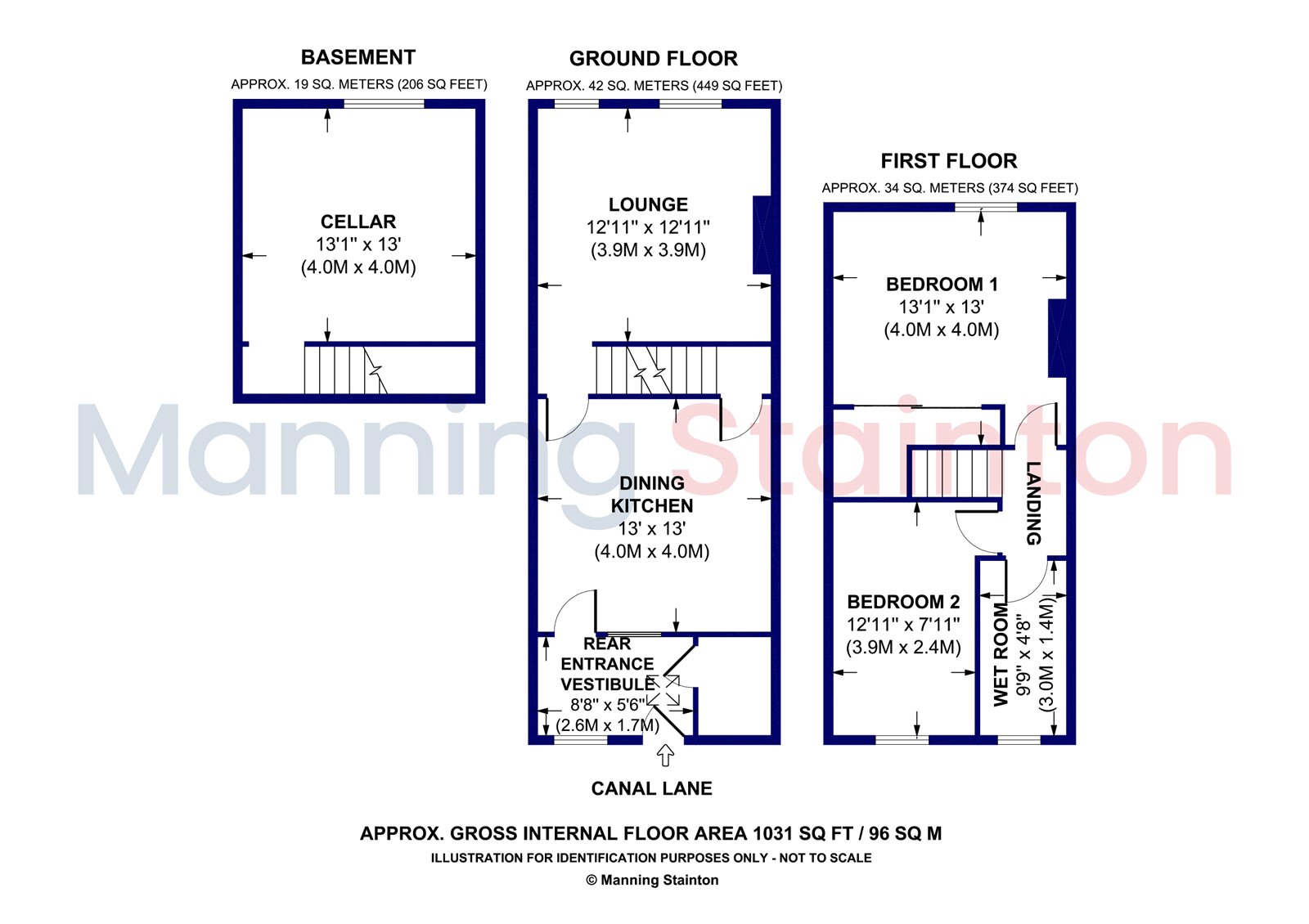 171, Canal Lane, Wakefield floorplan