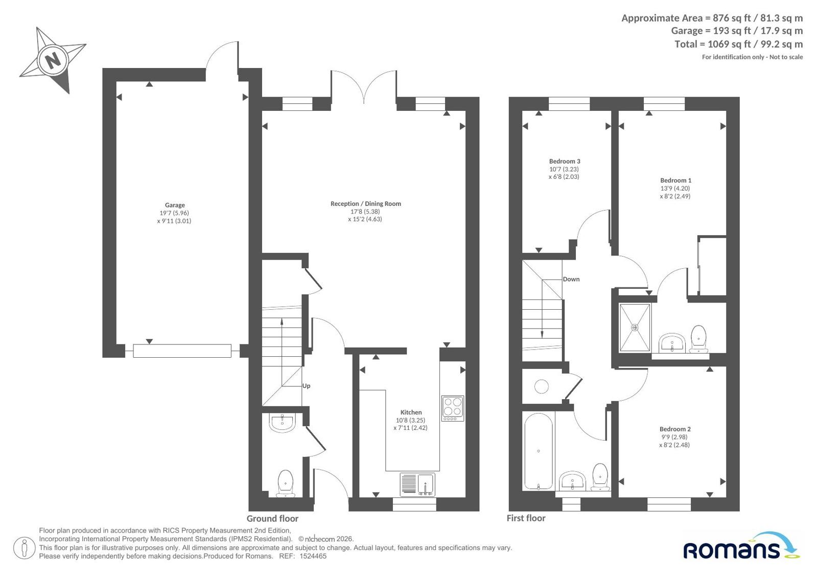11, Holmes Place, Bracknell floorplan