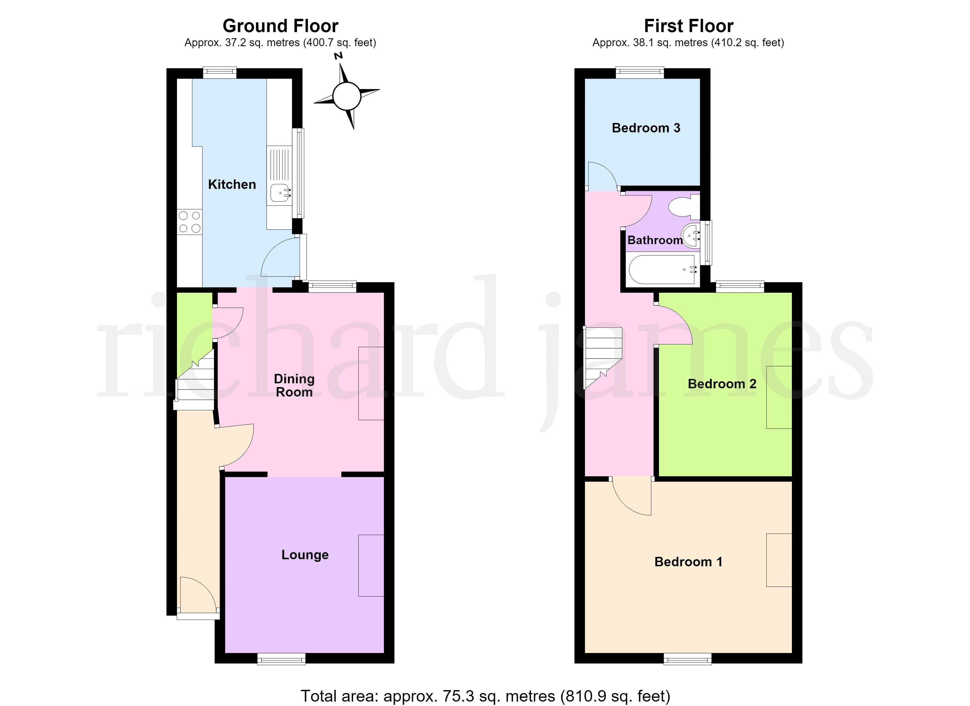 5, Baker Street, Wellingborough floorplan