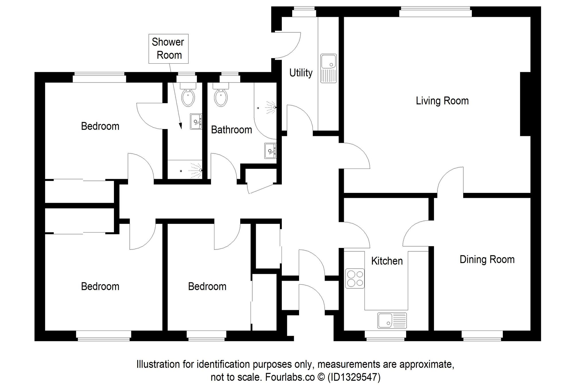 8 Cornhill Road, Glenrothes floorplan