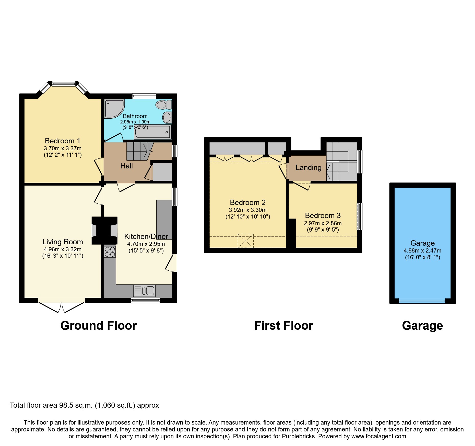 11, Park Road, Stoke-on-Trent floorplan