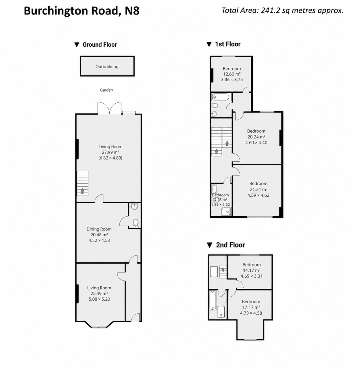 10, Birchington Road, Crouch End floorplan