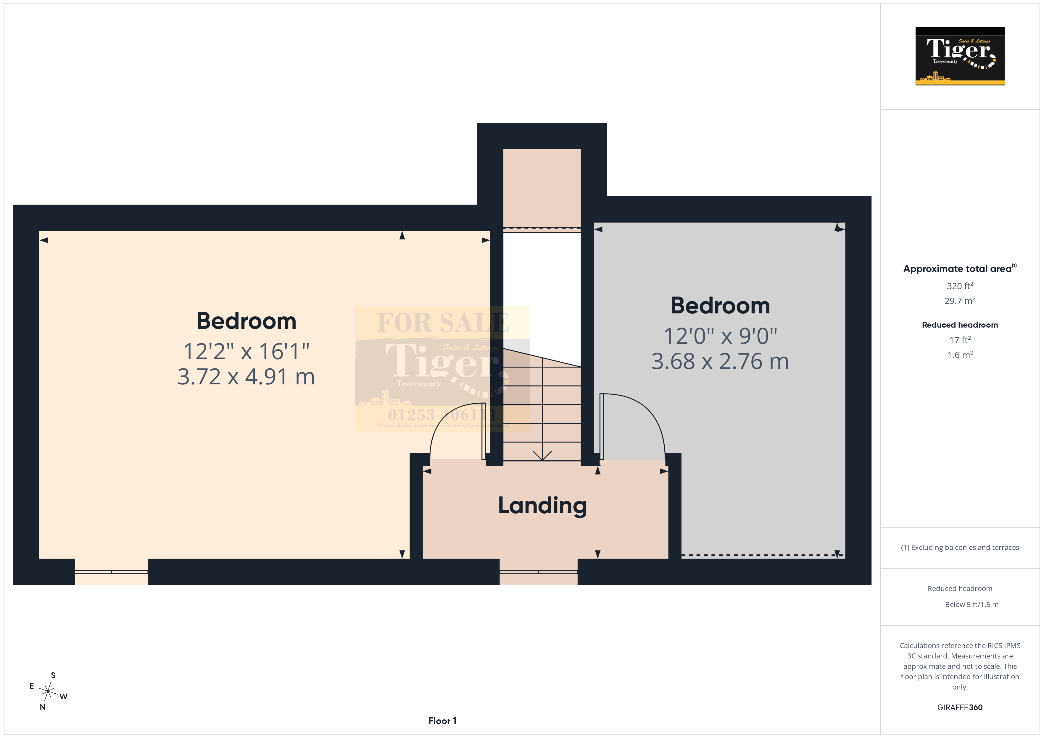 Flat 9, Harrowside Brow, 28, Harrowside, Blackpool floorplan