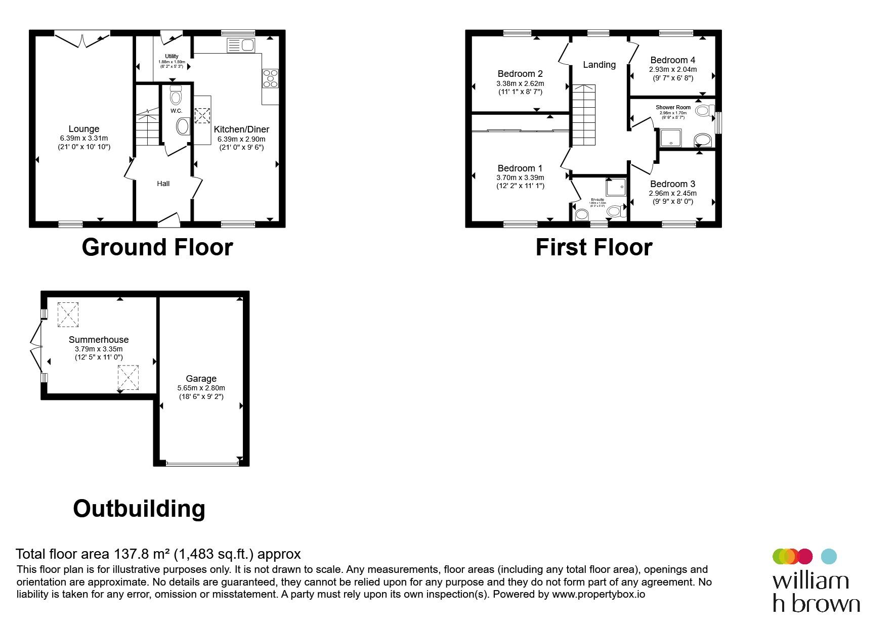 1, Old Green Close, Worksop floorplan
