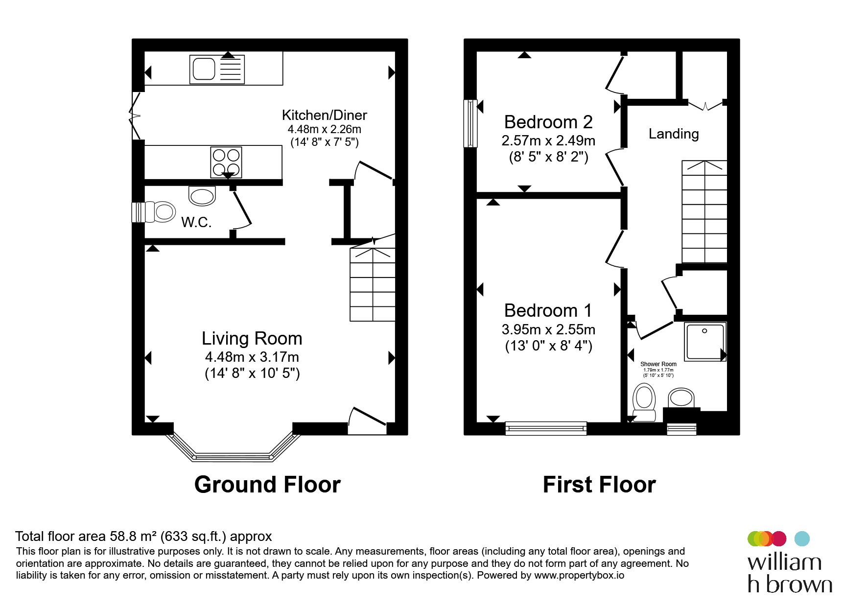 18, Bescot Way, Shipley floorplan