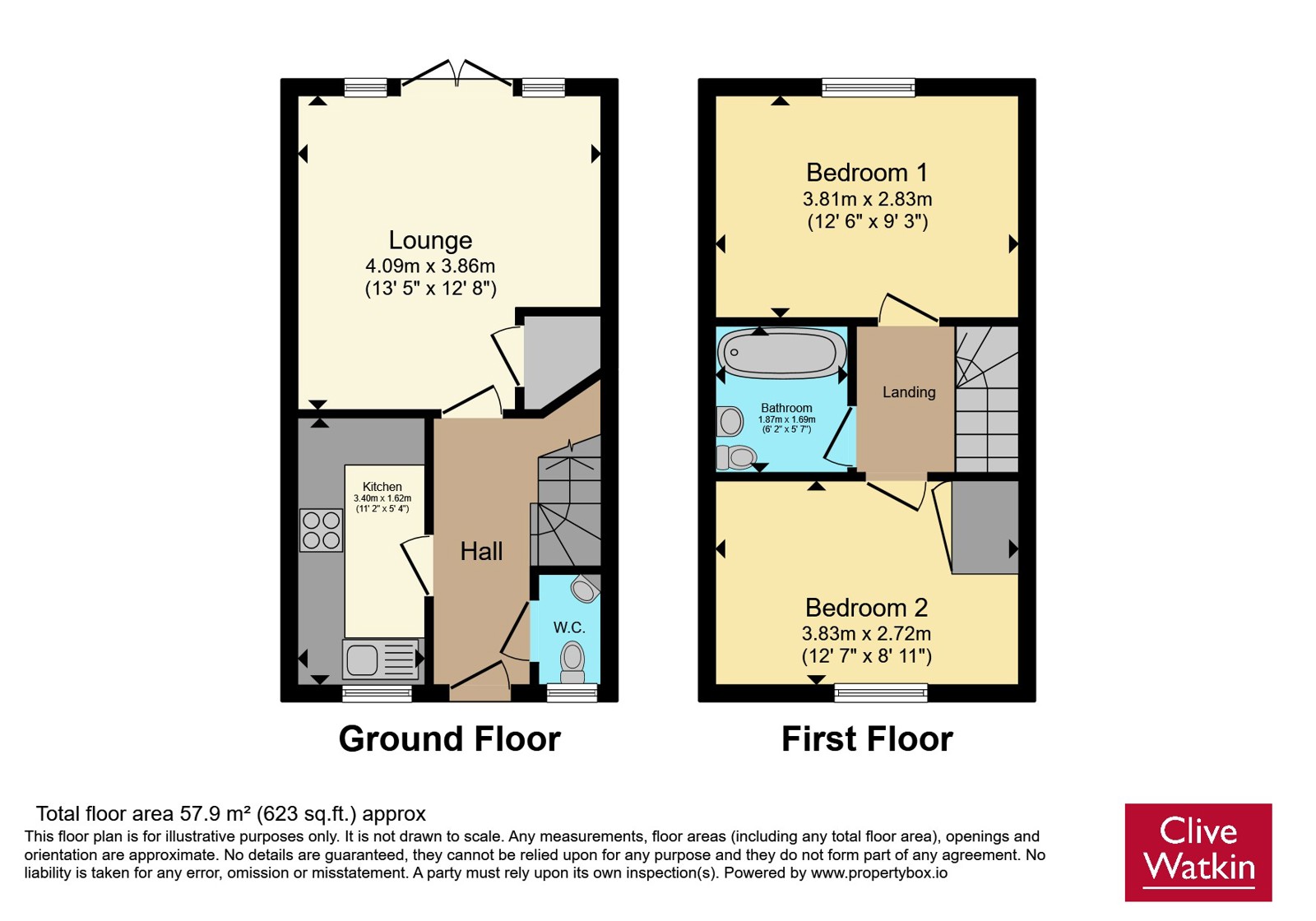 21, Jellicoe Drive, Merseyside floorplan