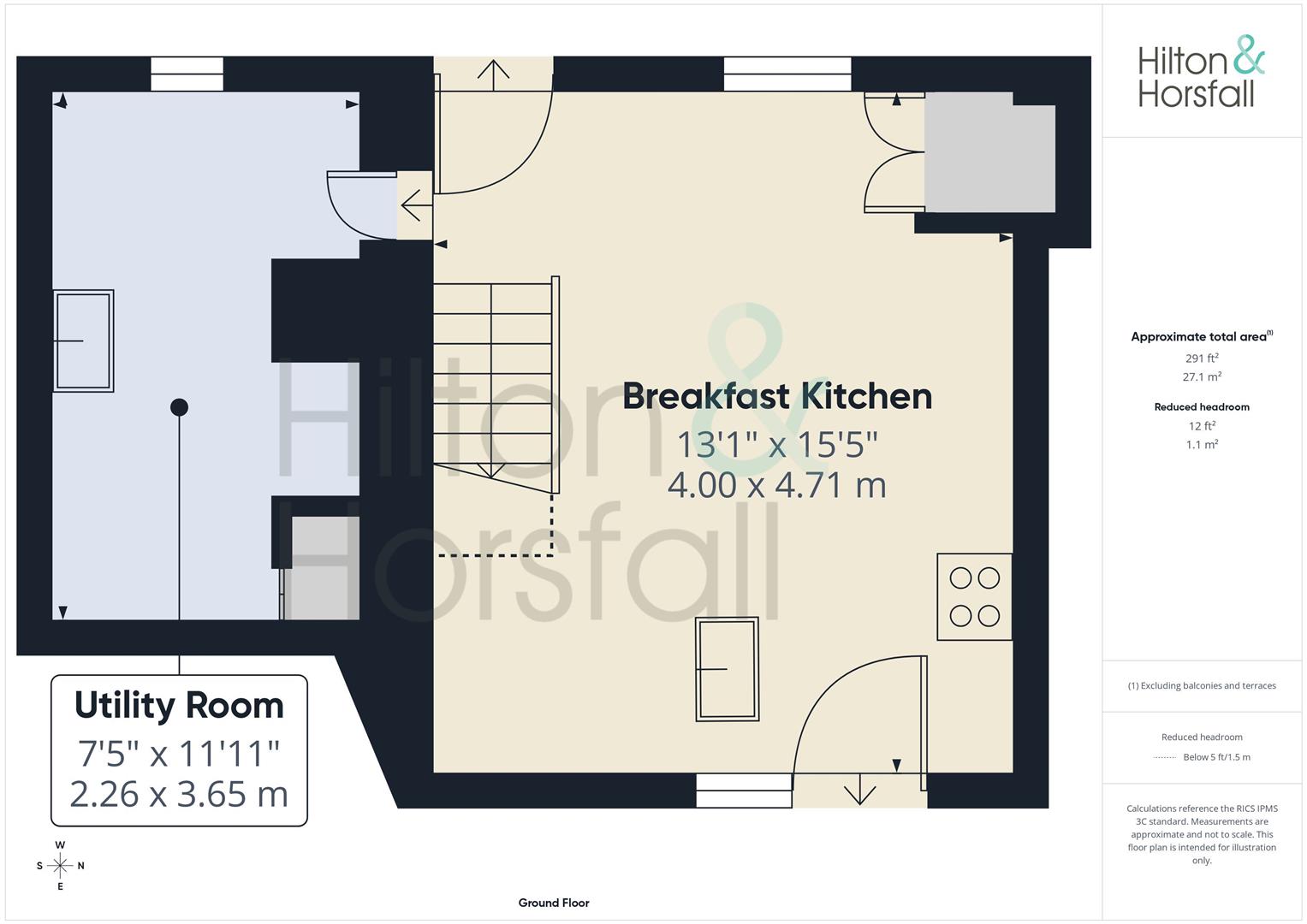 50, Halifax Road, Briercliffe floorplan
