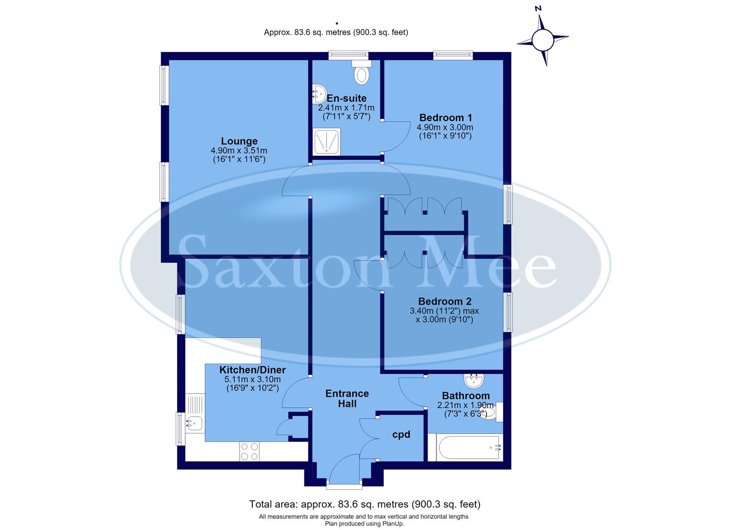 Apartment 6, Underbank House, 6, Holyrood Avenue, Sheffield floorplan