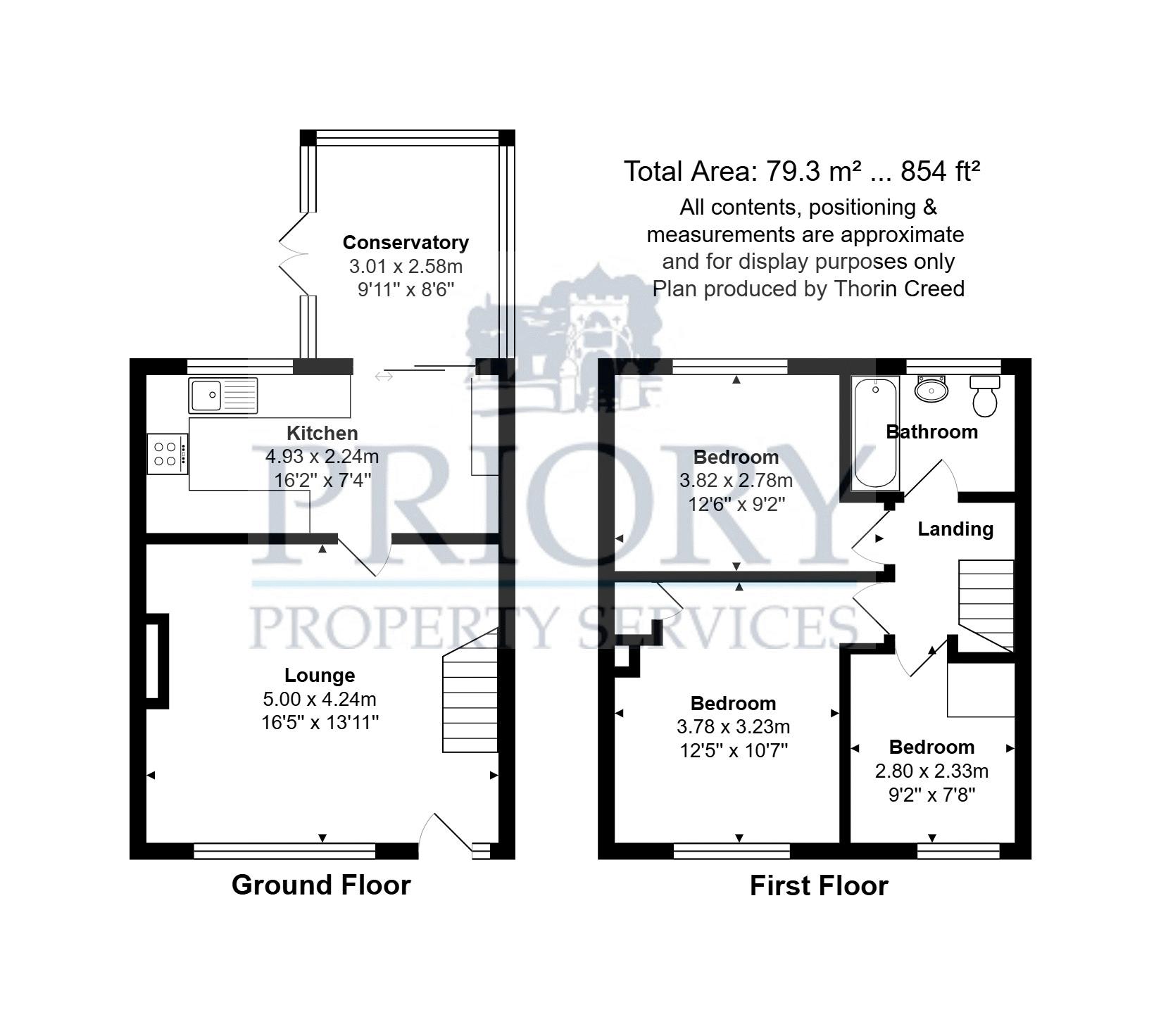 37, Coppice Close, Biddulph floorplan