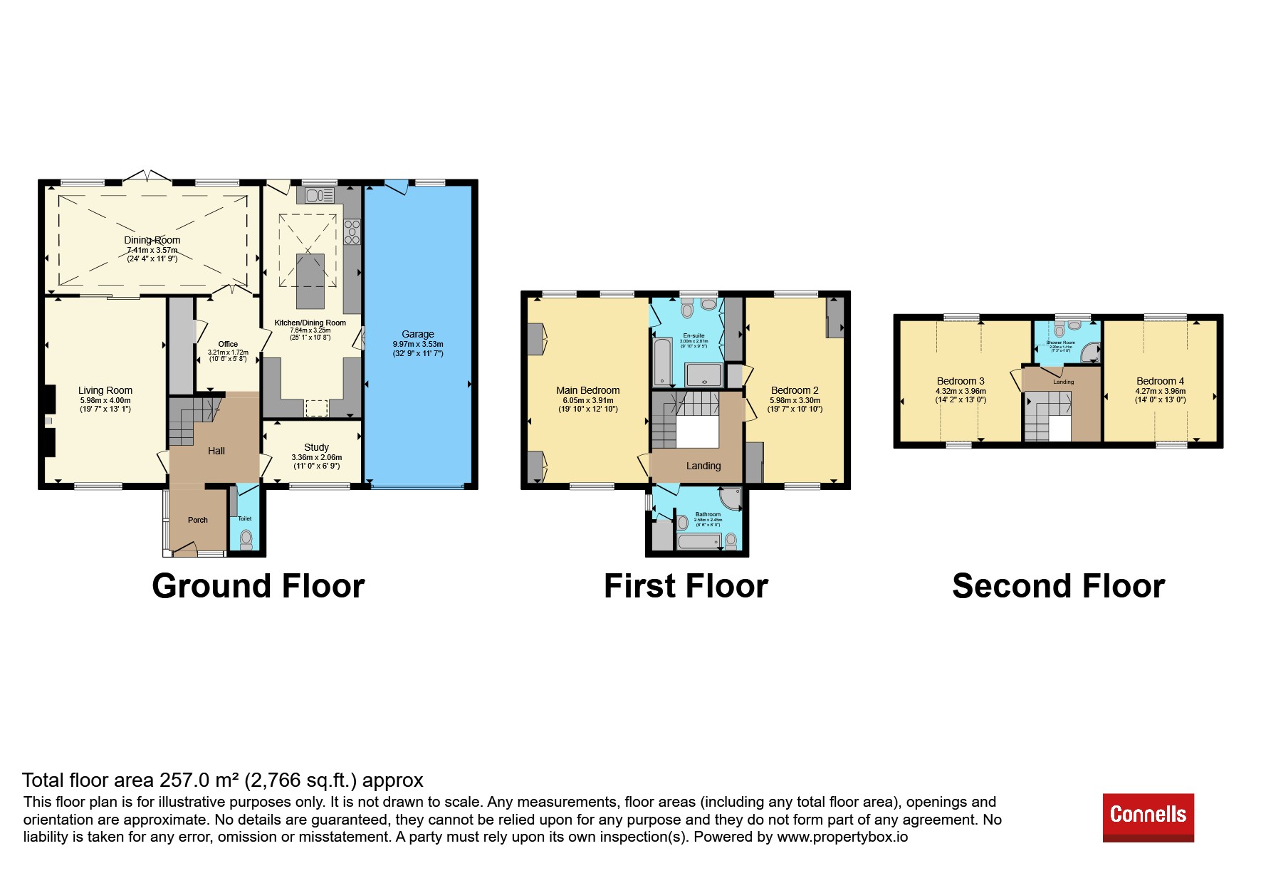 13, East Butts Road, RUGELEY floorplan