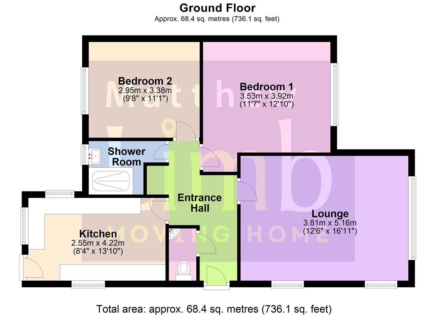 Pinfold, South Cave, Brough HU15, 2 bedroom semidetached bungalow for