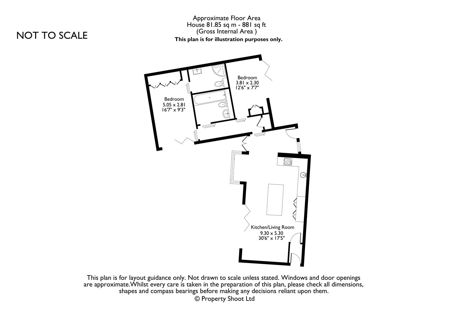 Liberty Lane, Addlestone KT15, 2 bedroom detached bungalow for sale