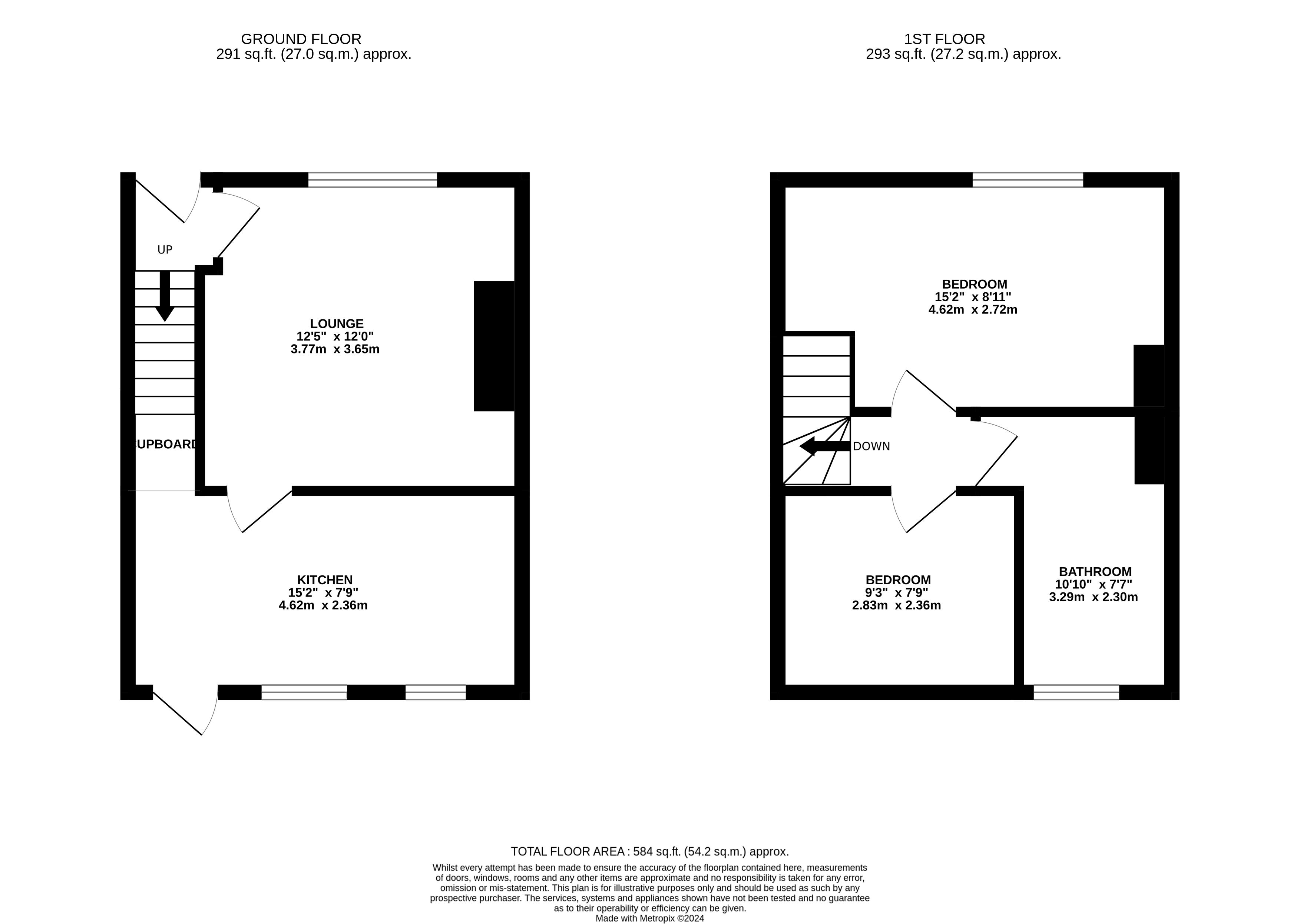 Ormskirk Road, Upholland, Skelmersdale WN8, 2 bedroom terraced house
