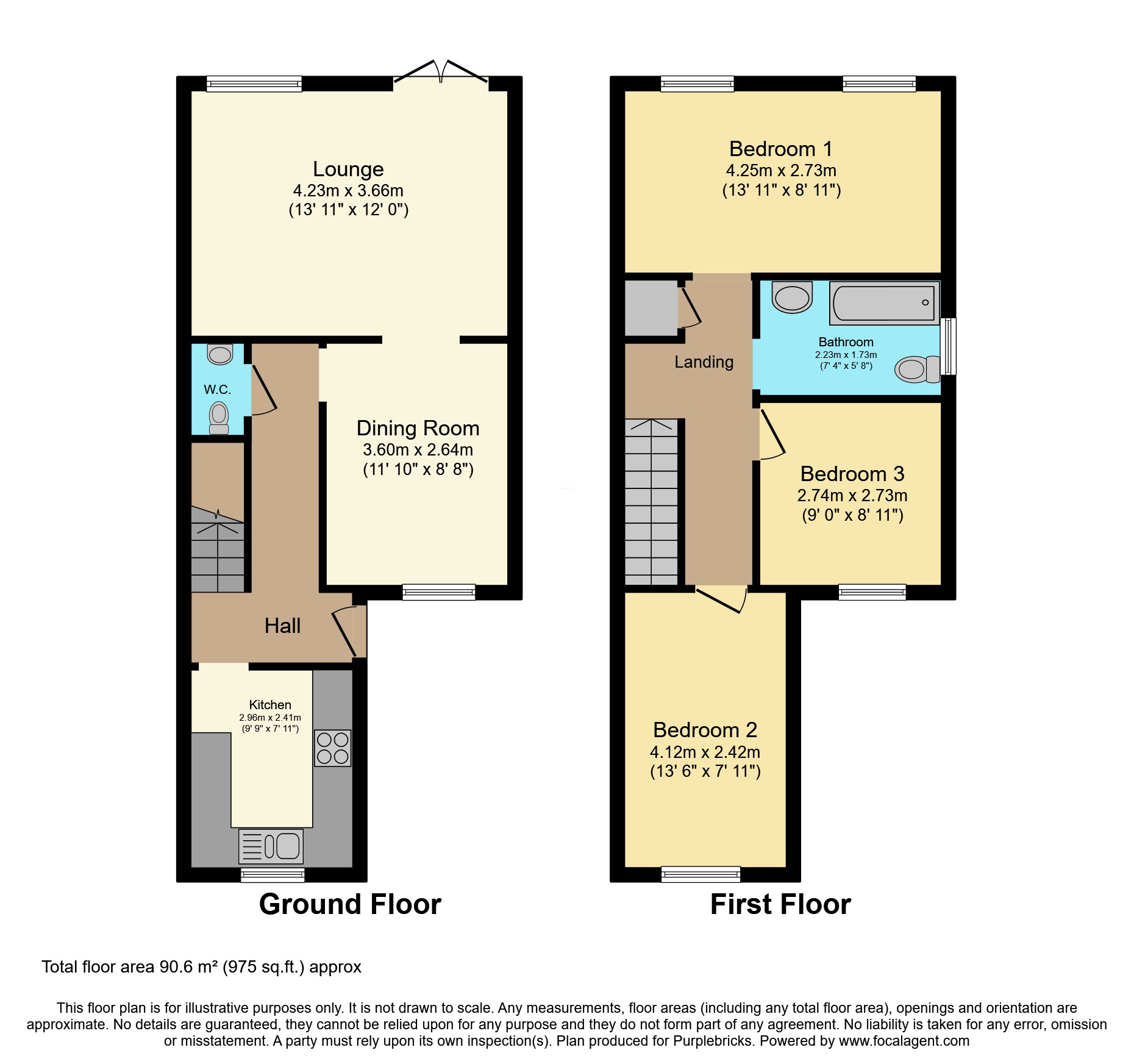 15b, Middleton Road, Morecambe floorplan