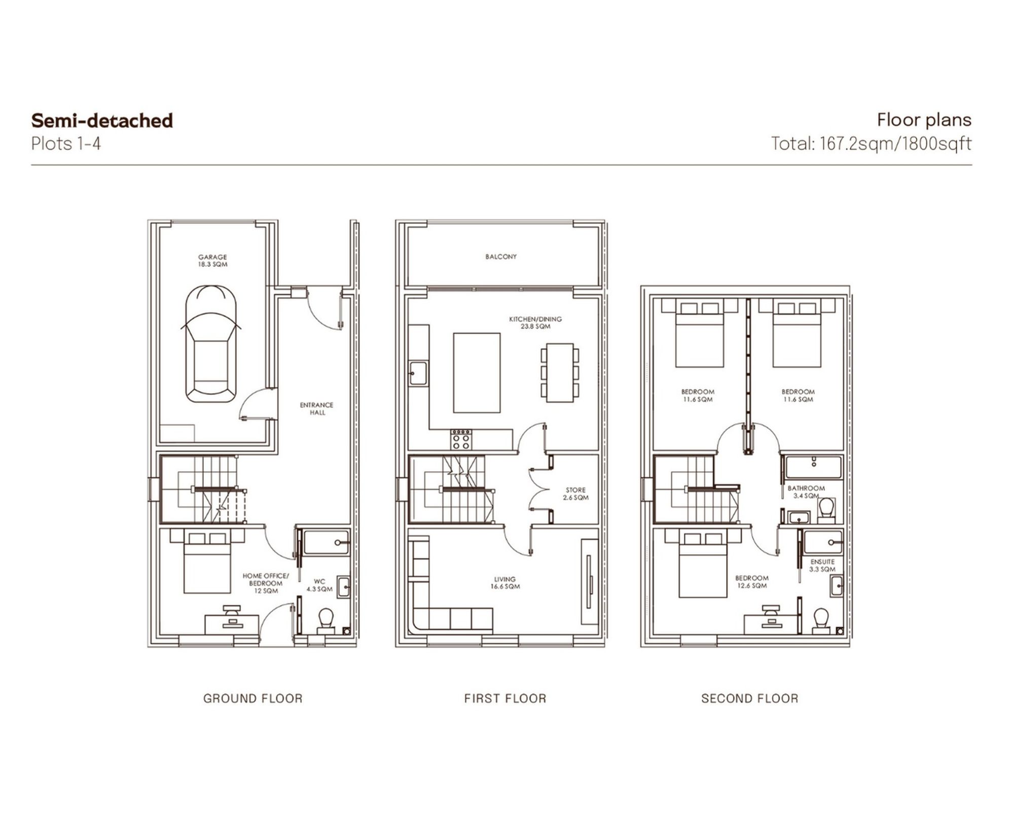 Plot No.3 Coppers Meadow, Melton Mowbray floorplan