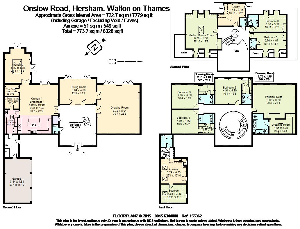 6 Bedrooms Detached house to rent in Onslow Road, Burwood Park, Hersham, Walton-On-Thames KT12