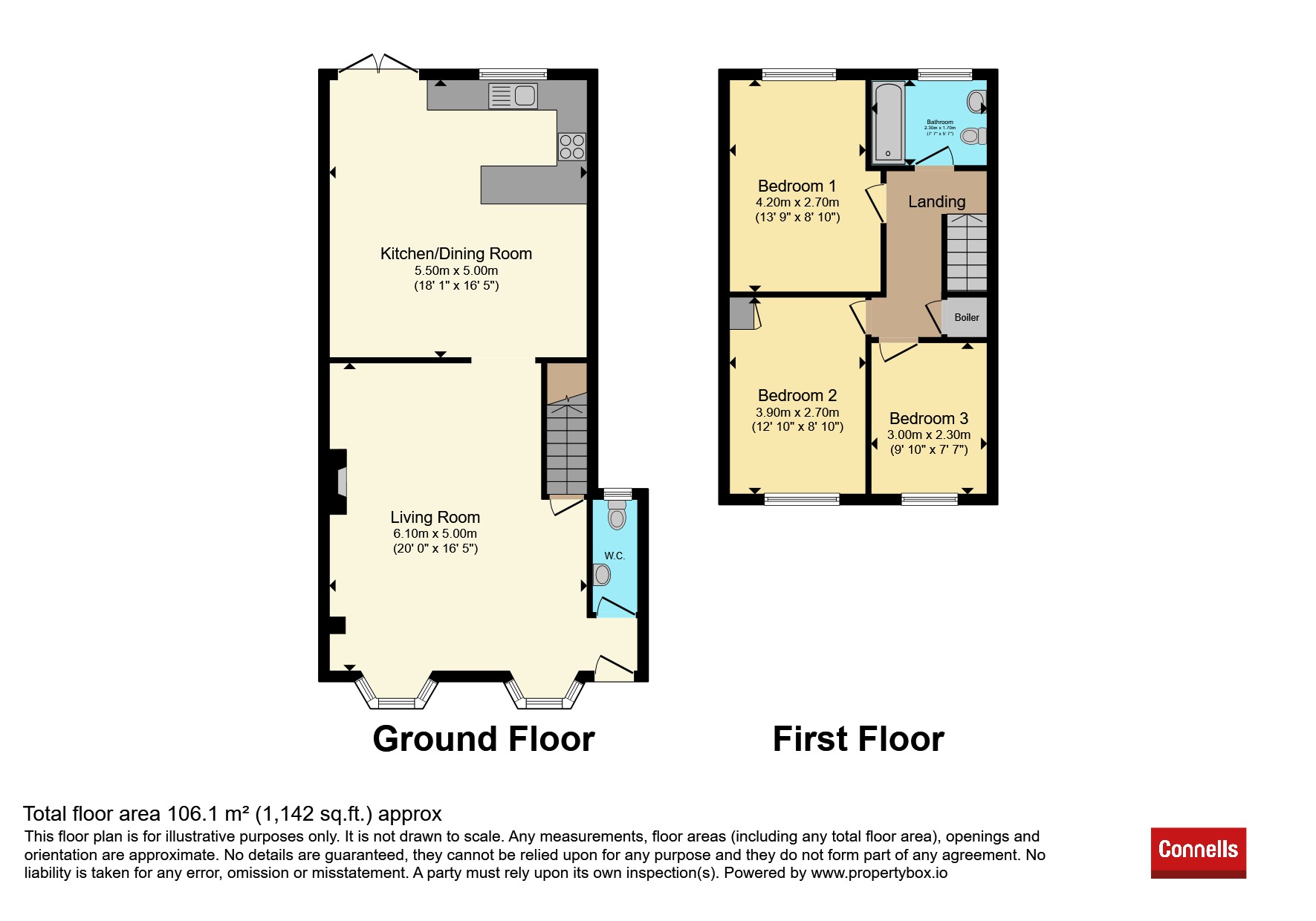 84, Twickenham Road, LEICESTER floorplan
