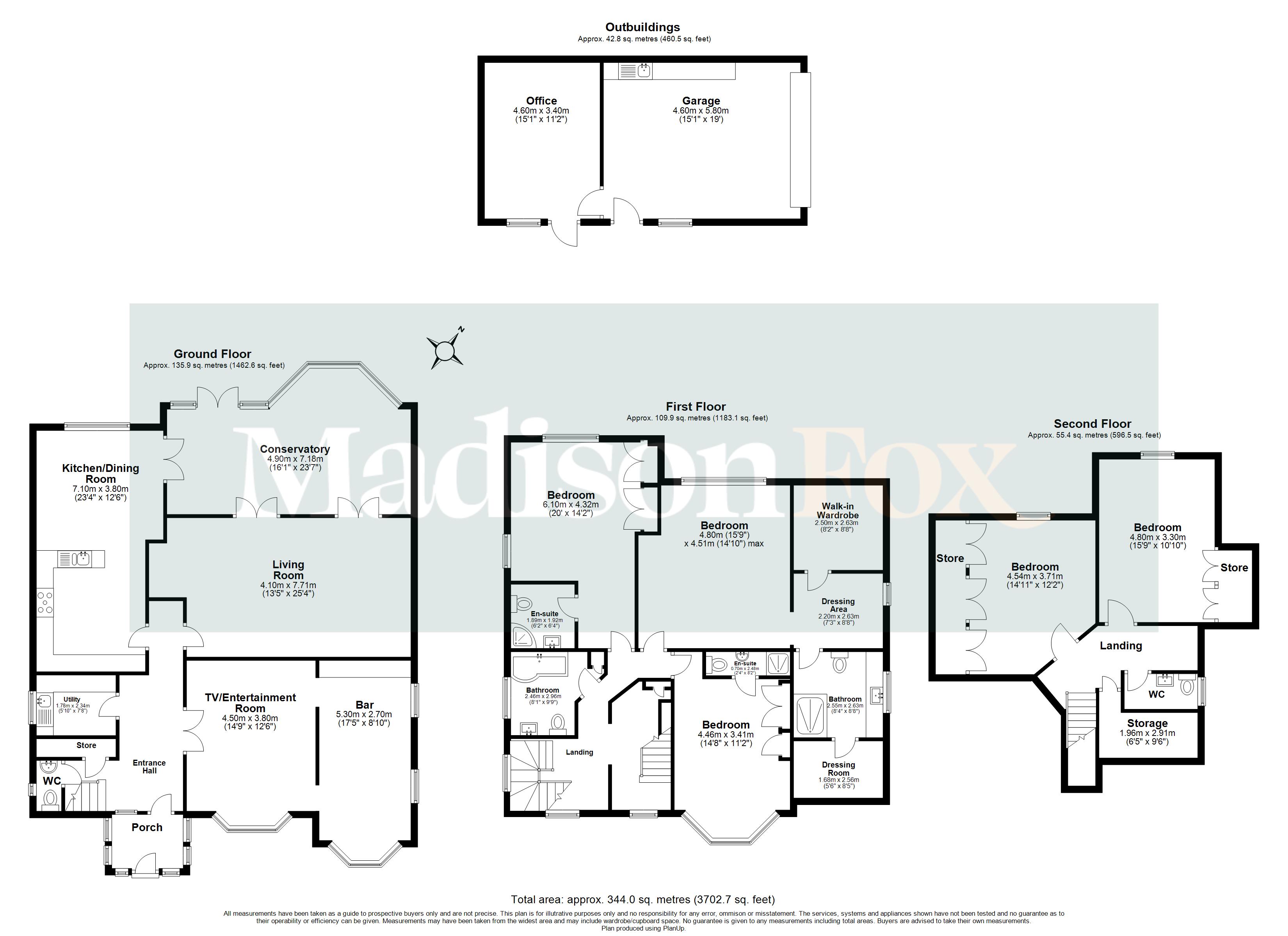 52, Monkhams Lane, Woodford Green floorplan