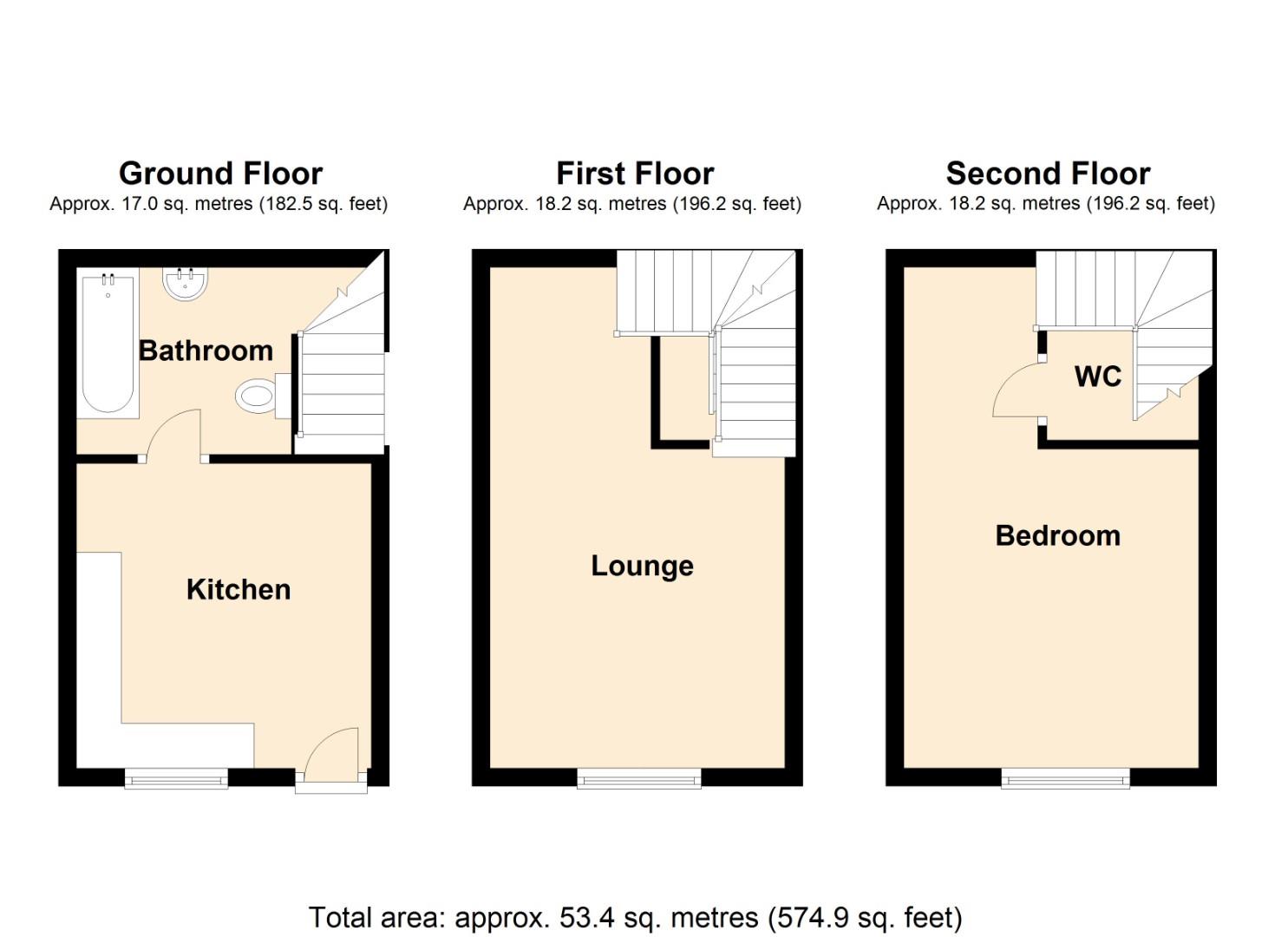2, Nicksgate, Thirsk floorplan