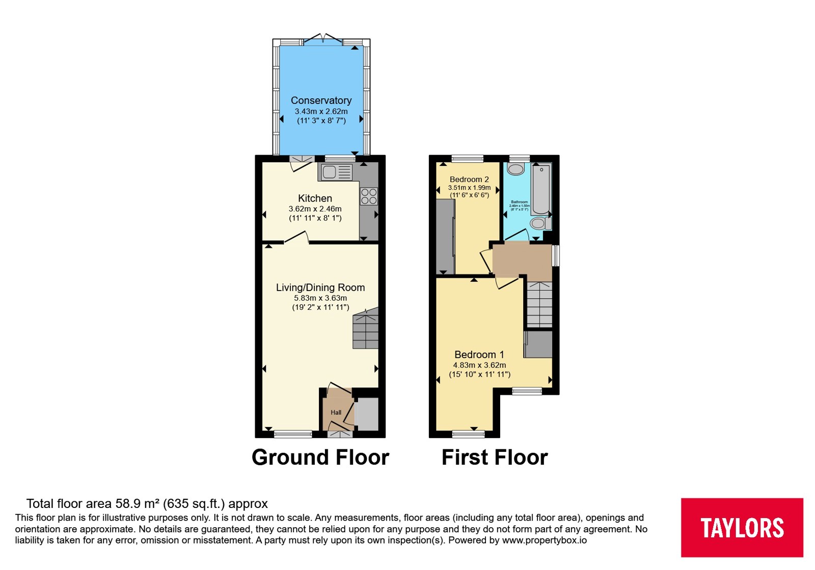 8, Preacher Close, Bristol floorplan