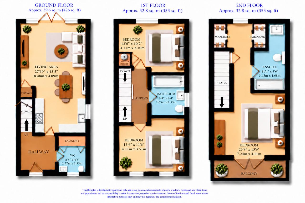 Huntingdon Drive, Romford floorplan