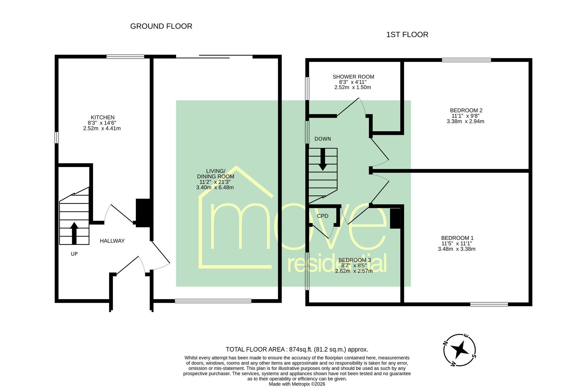 21 Frankby Grove, Wirral floorplan