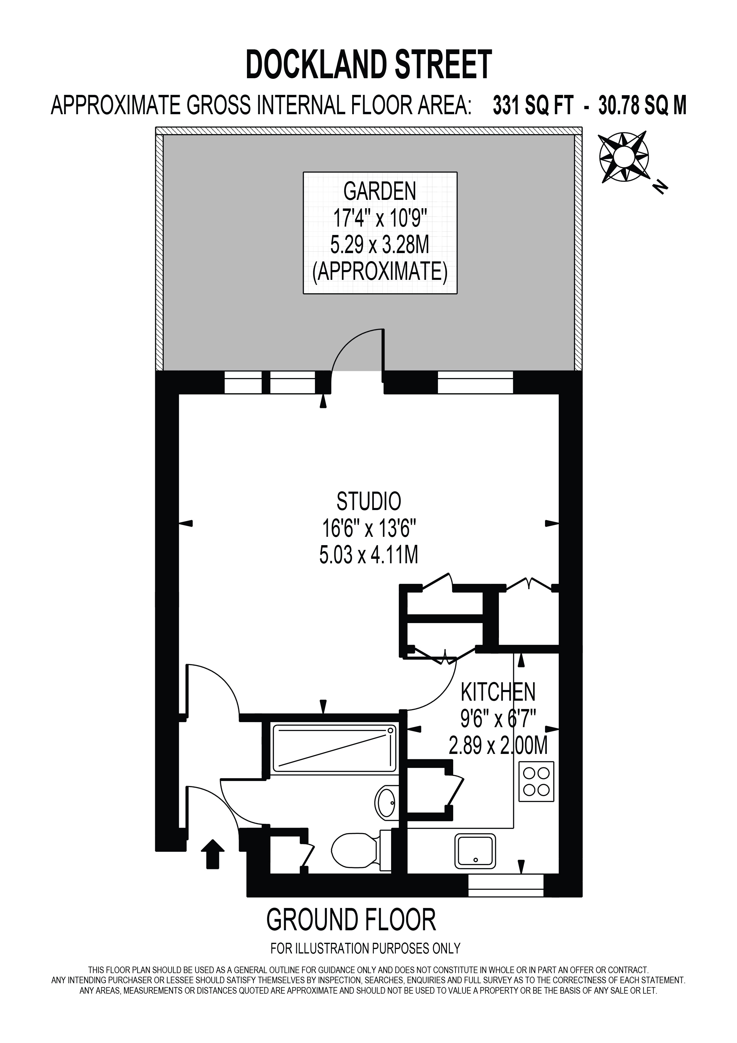 Dockland Street, London floorplan