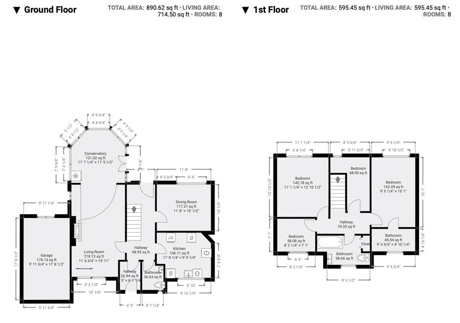 17, Maple Grove, Bury floorplan