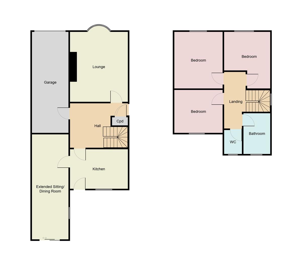 7, Melrose Grove, Rotherham floorplan