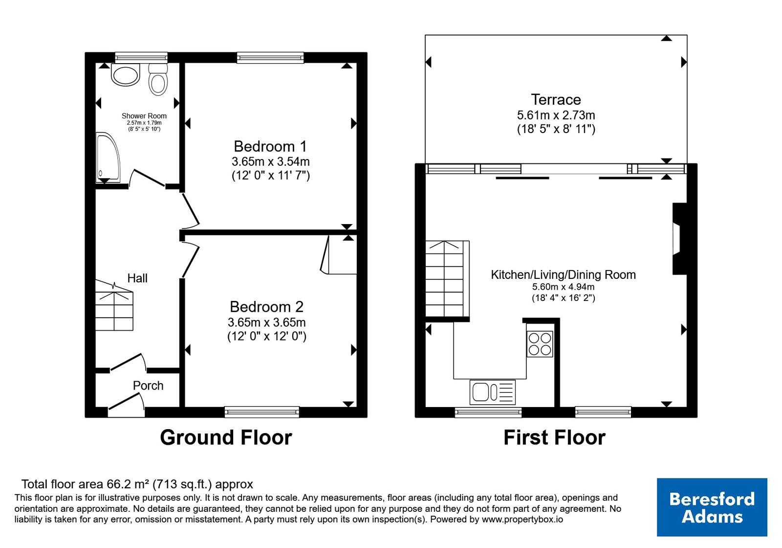25, Glyn Y Mor, Llanbedrog floorplan