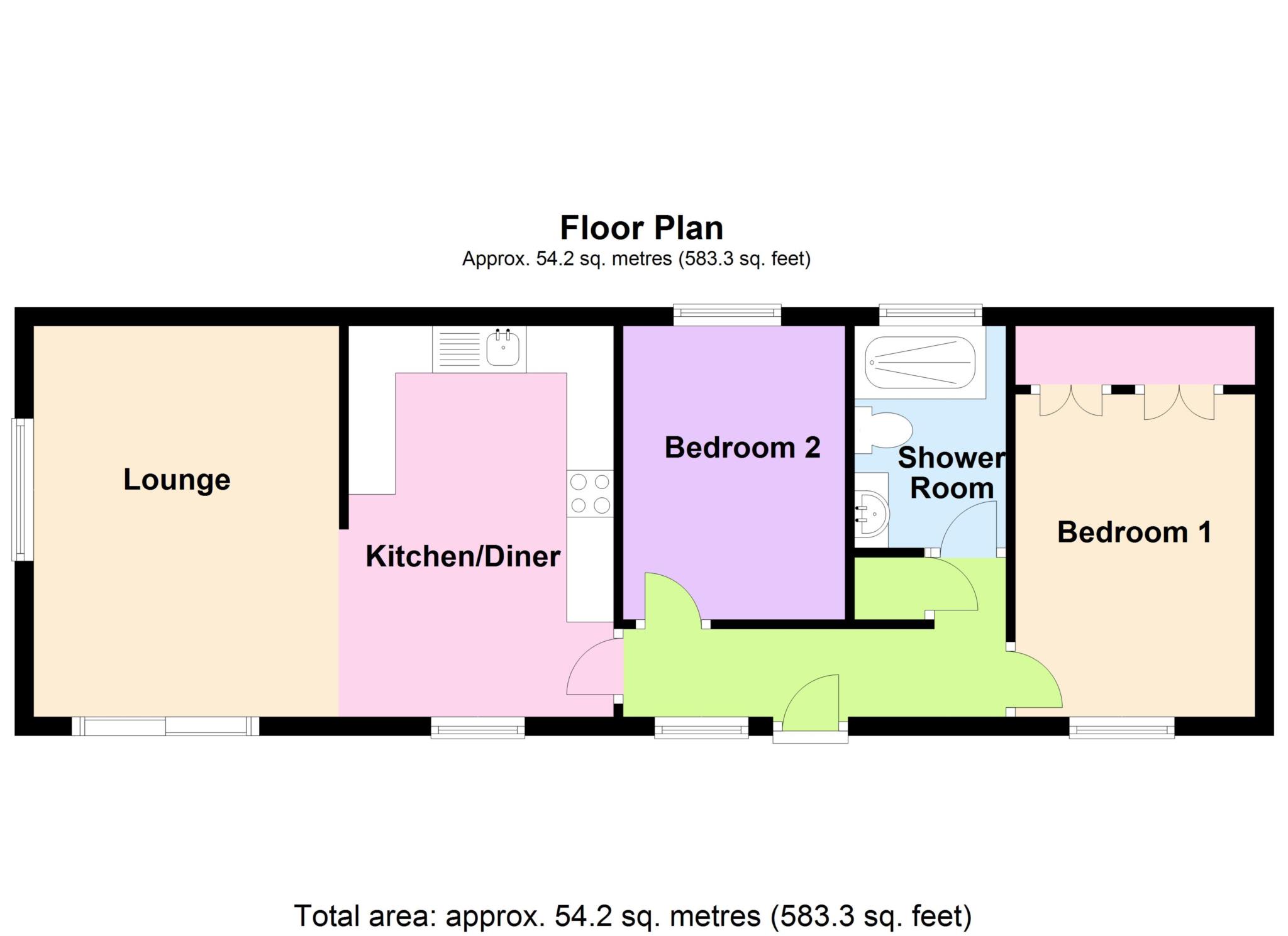 15, Manor Park, Weston-super-Mare floorplan