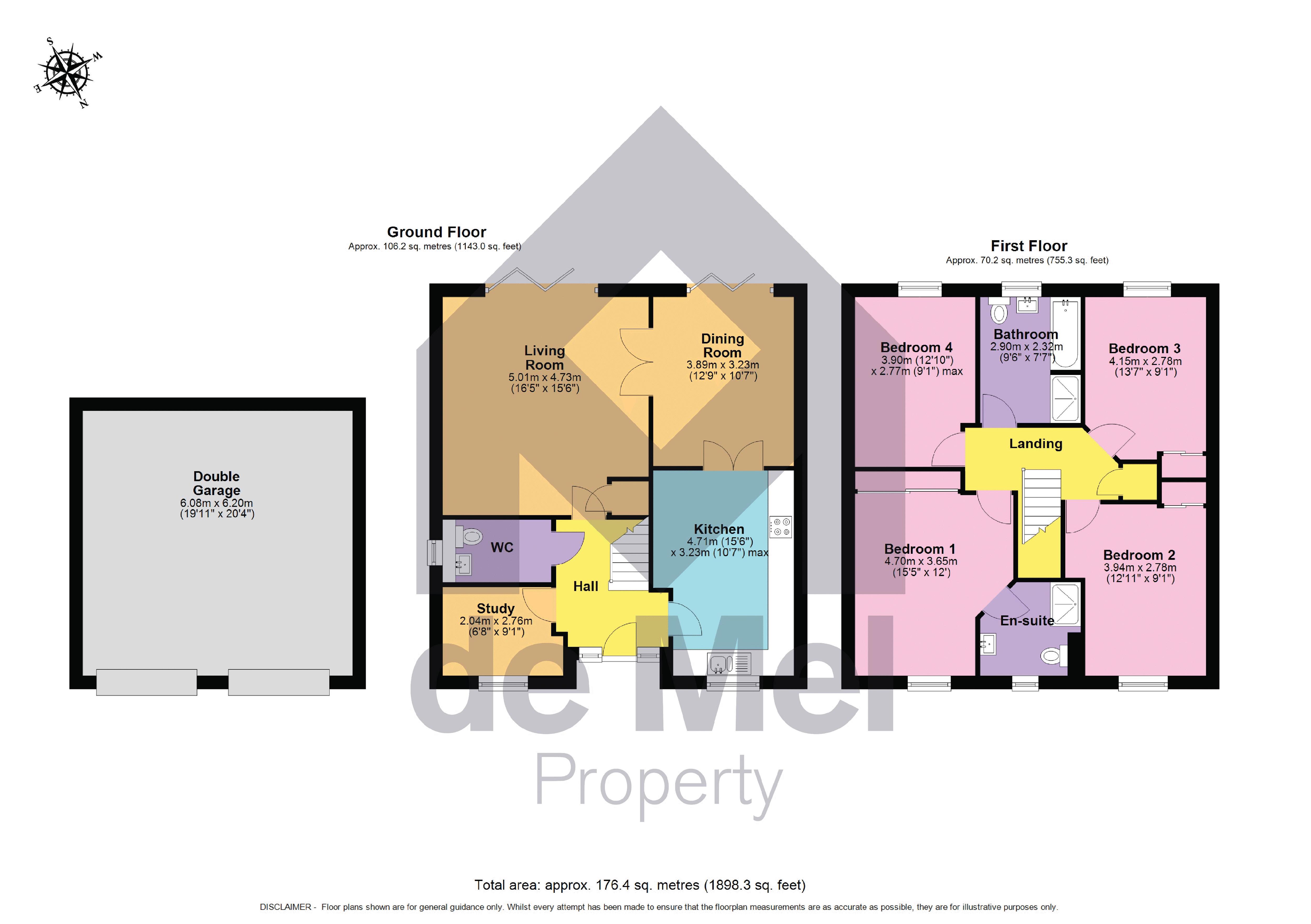 1, Harrow Drive, Cheltenham floorplan