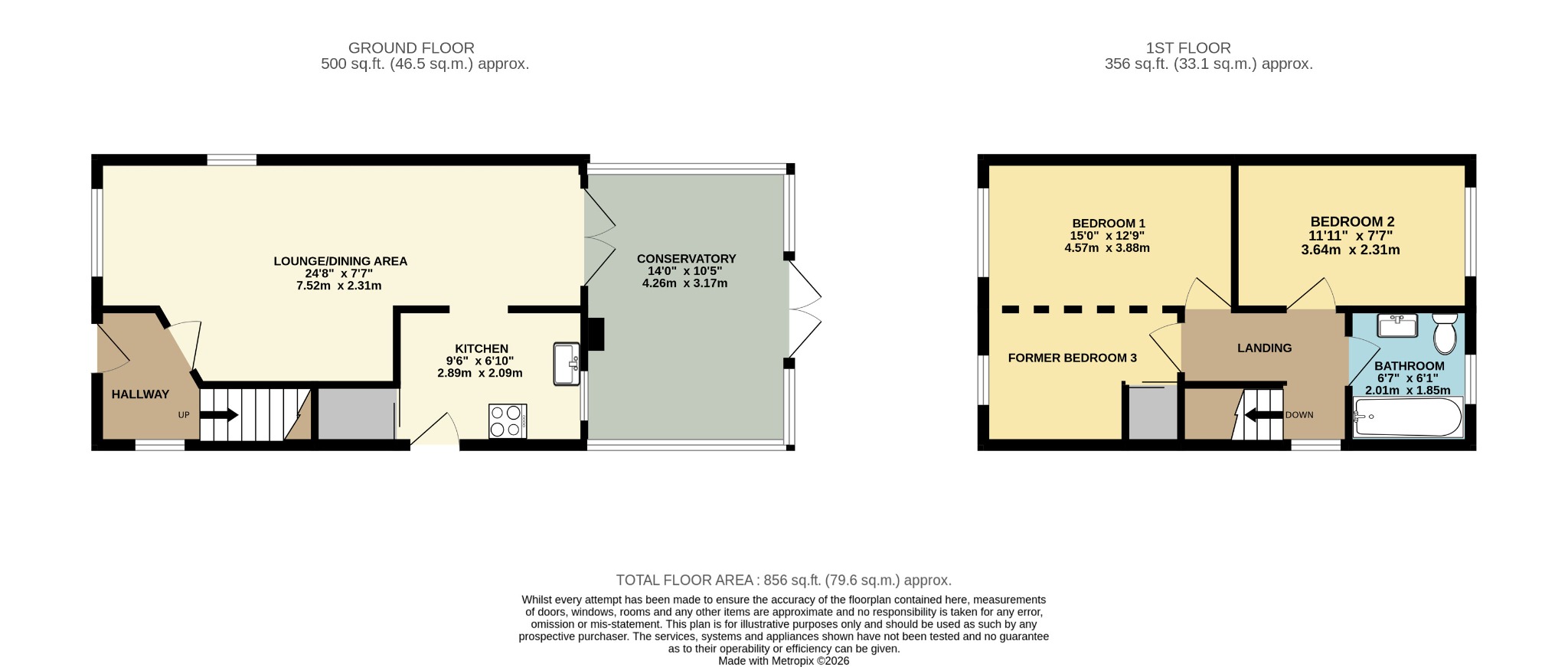 4 Sassaby Close, Hull, East Riding of Yorkshire floorplan