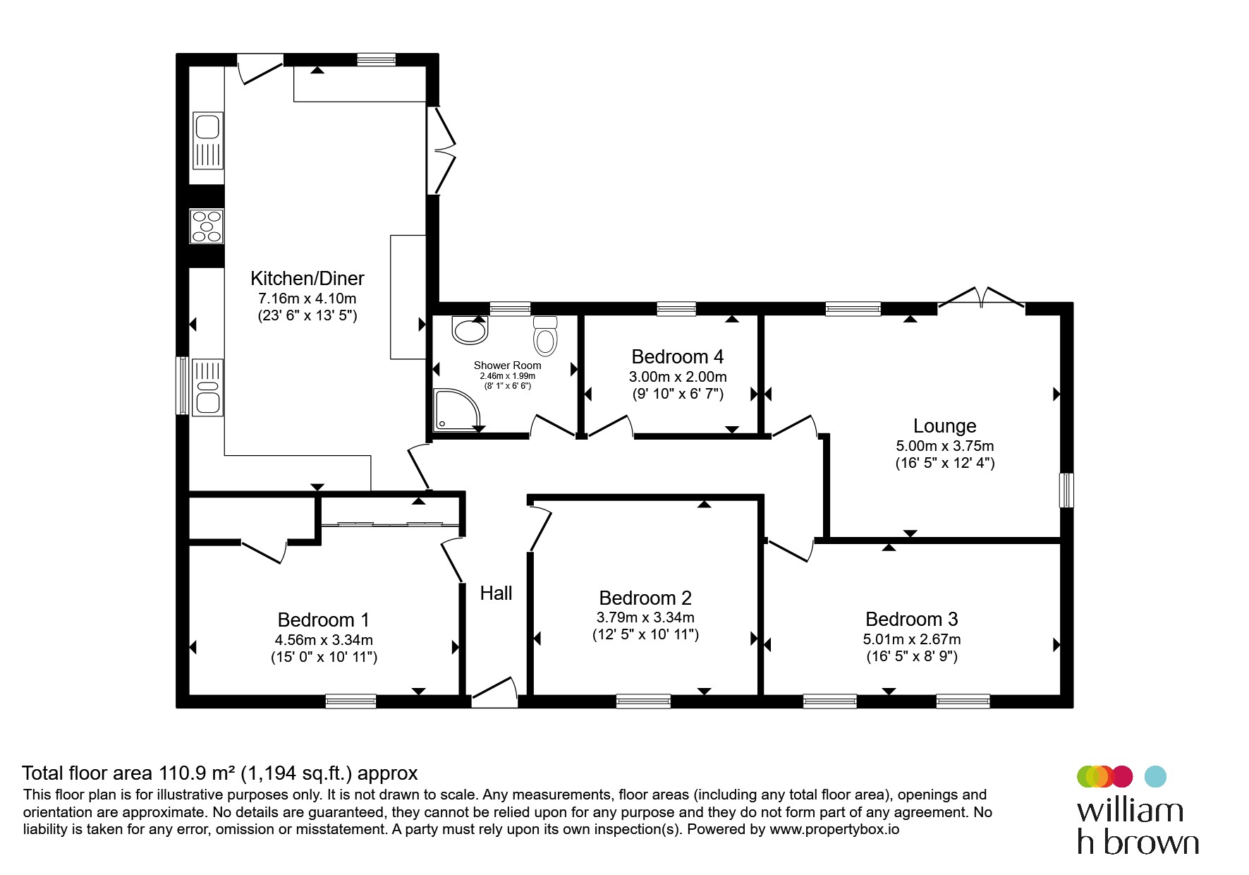 Wychwood, Chalk Road, WISBECH floorplan