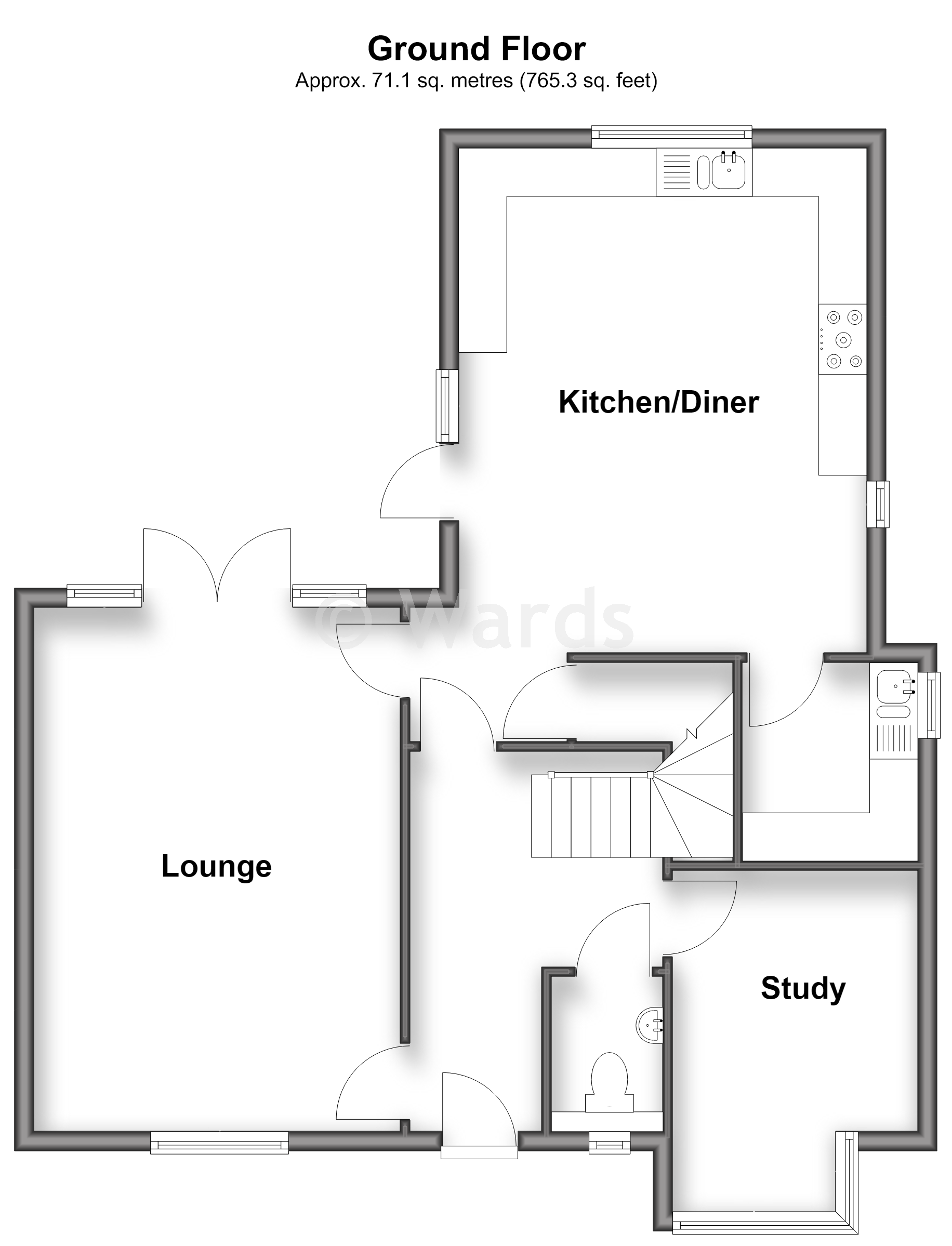 70, Castleridge Drive, Greenhithe floorplan
