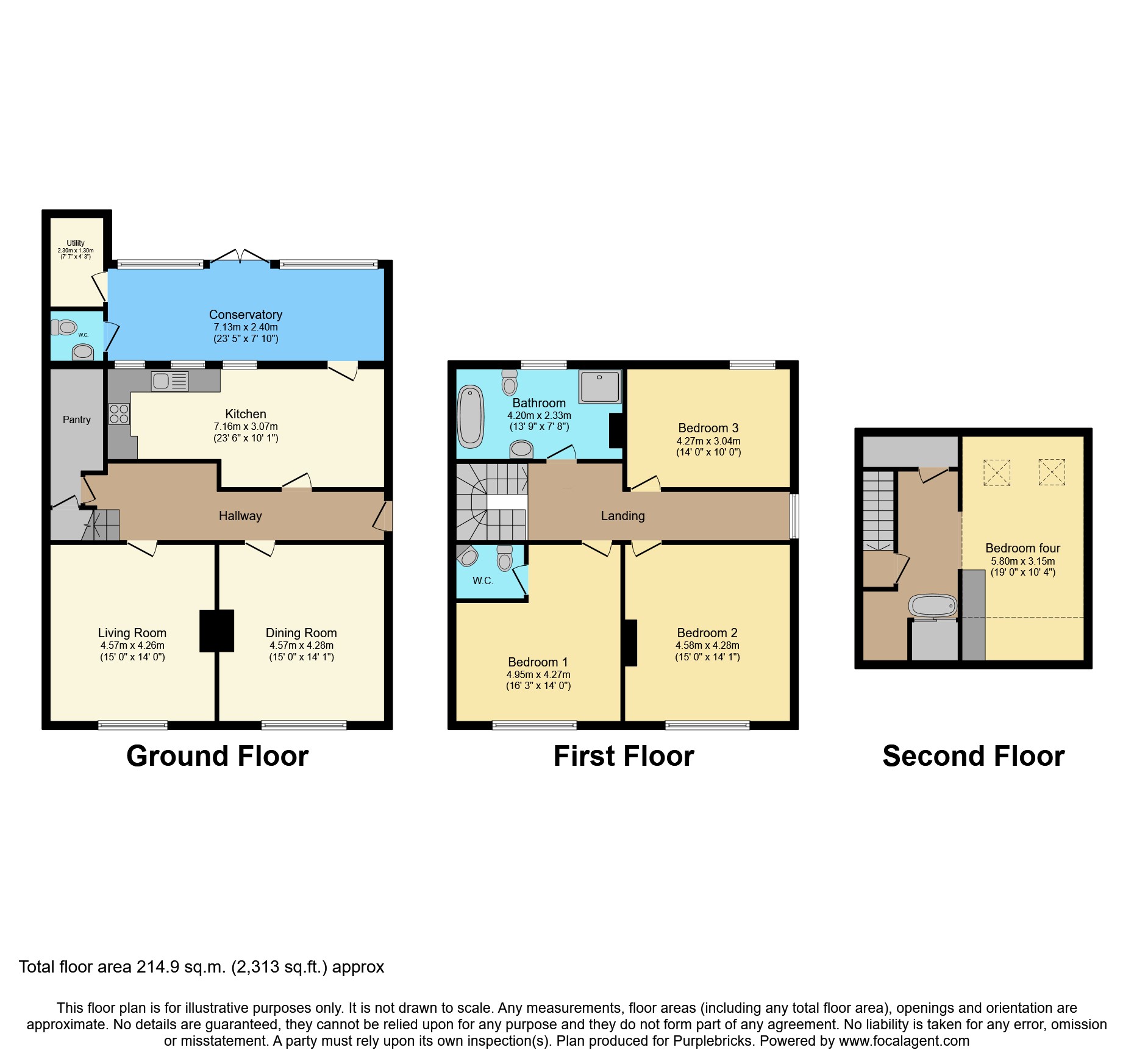 69, Nottingham Road, Derby floorplan