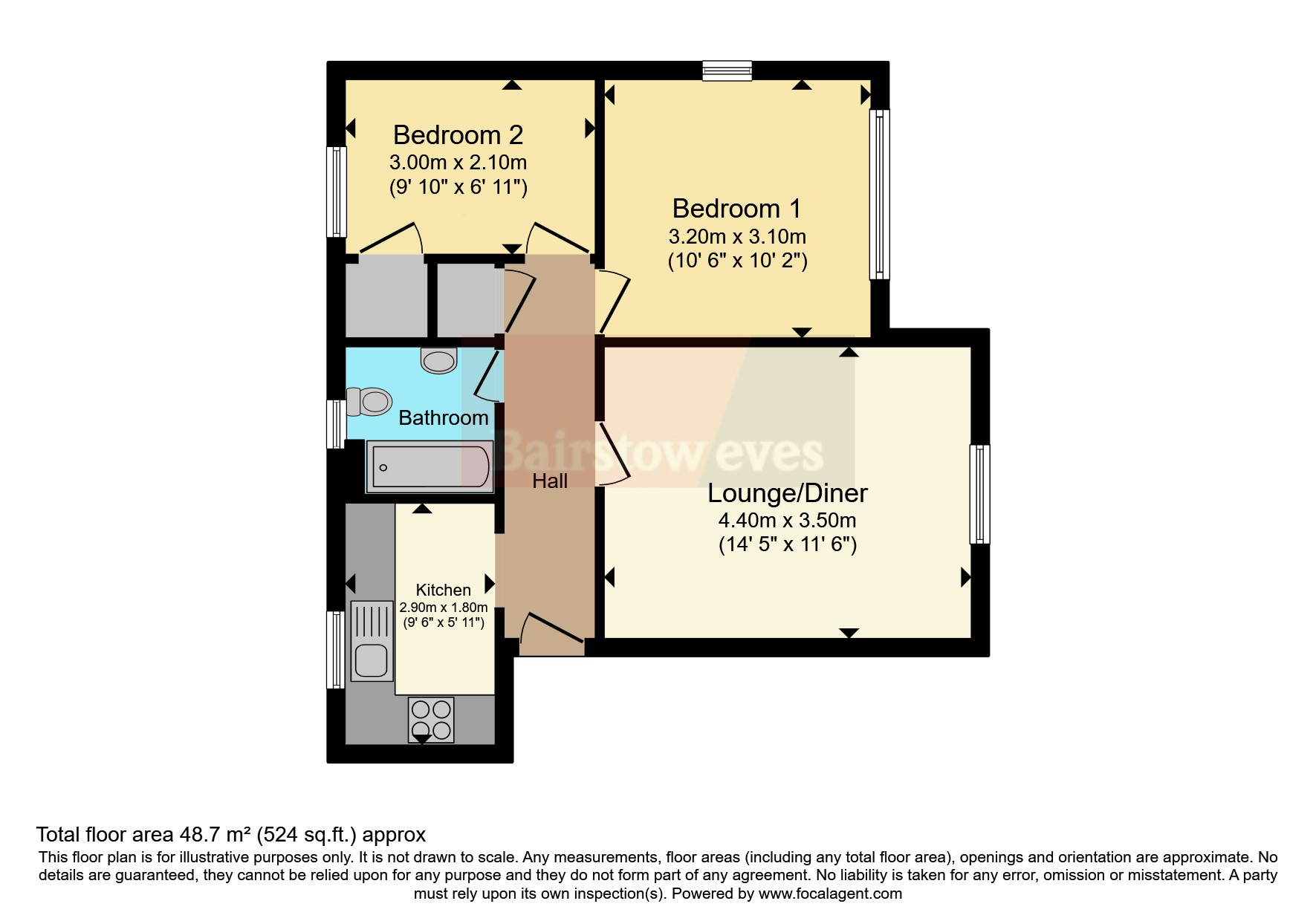 62, Firedrake Croft, West Midlands floorplan